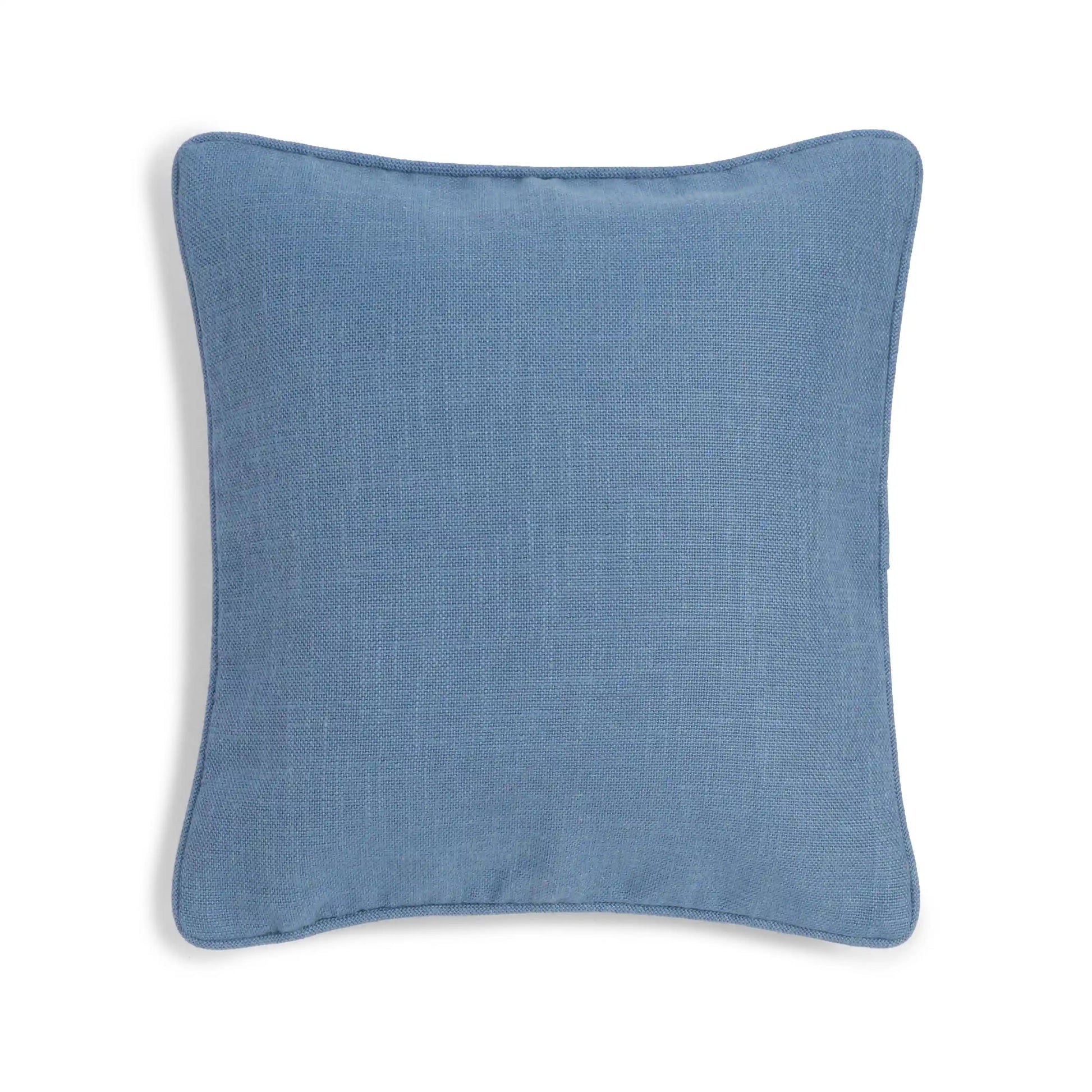 Espricia Solid Cushion Cover | Textura Denim / Cushion Cover (41cm x 41cm)