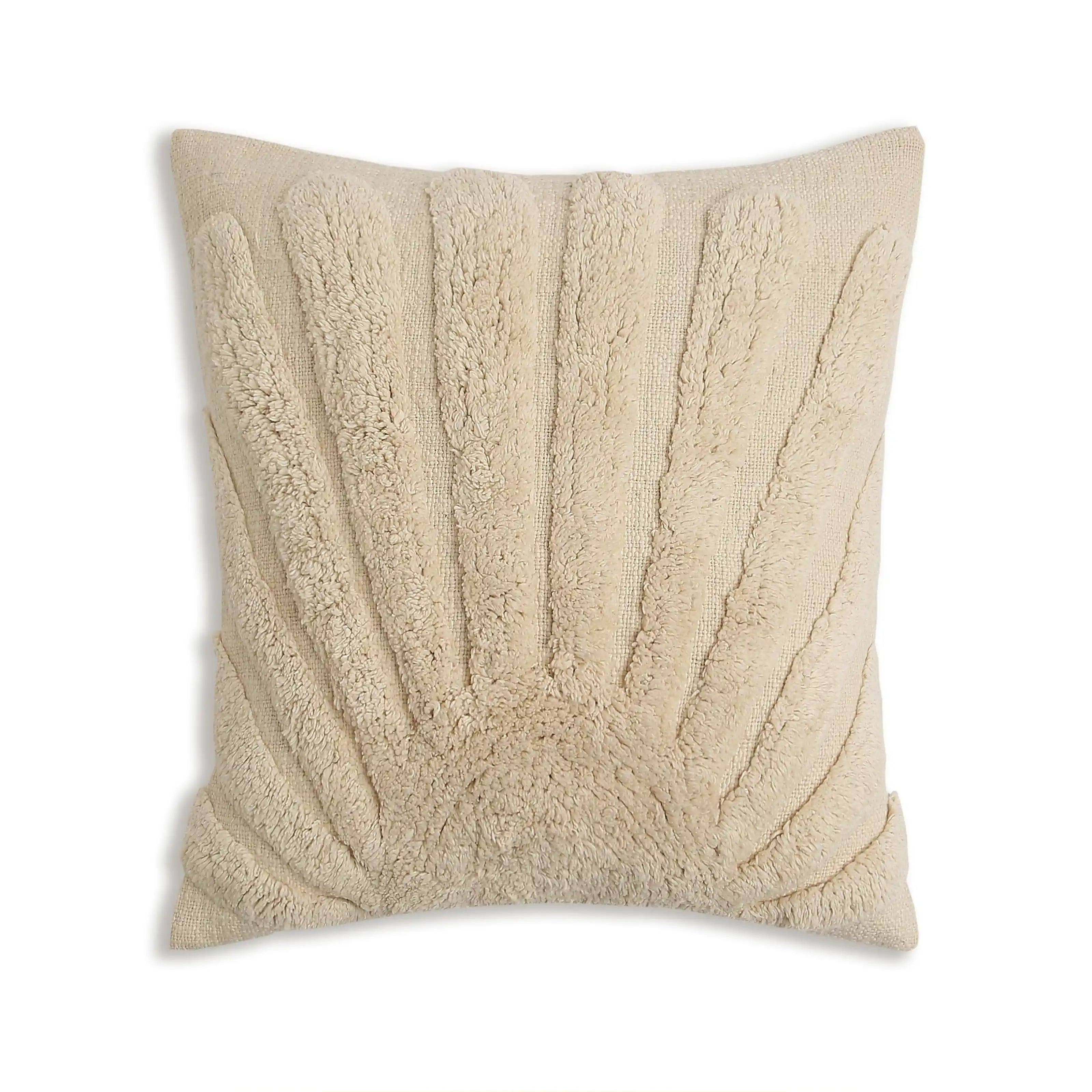 Espricia Printed Cushion Cover | Jaipuri Bloom Apricot Glow / Cushion Cover (41cm x 41cm)