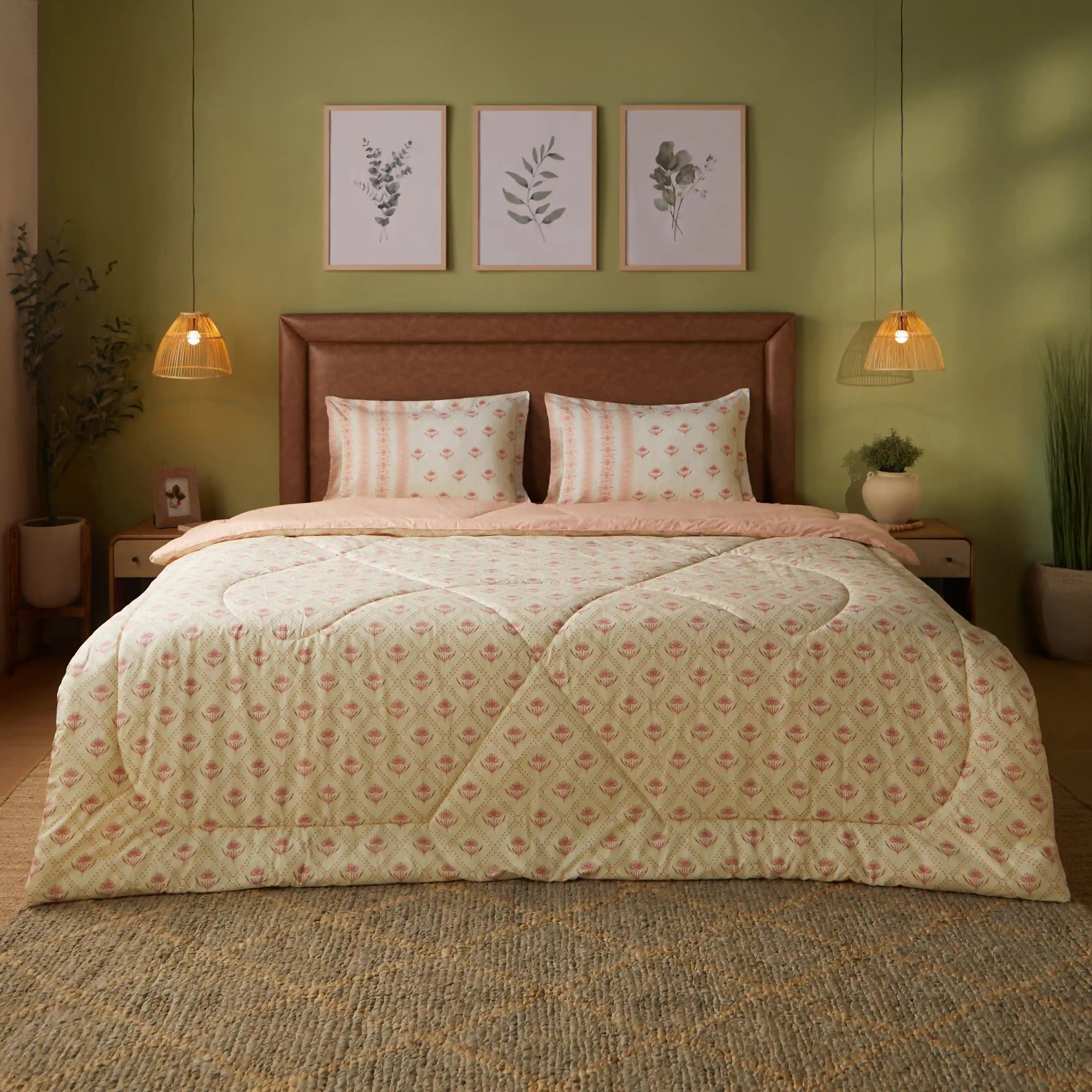 Chippa Lane 100% 120GSM Cotton Comforter Red / Double