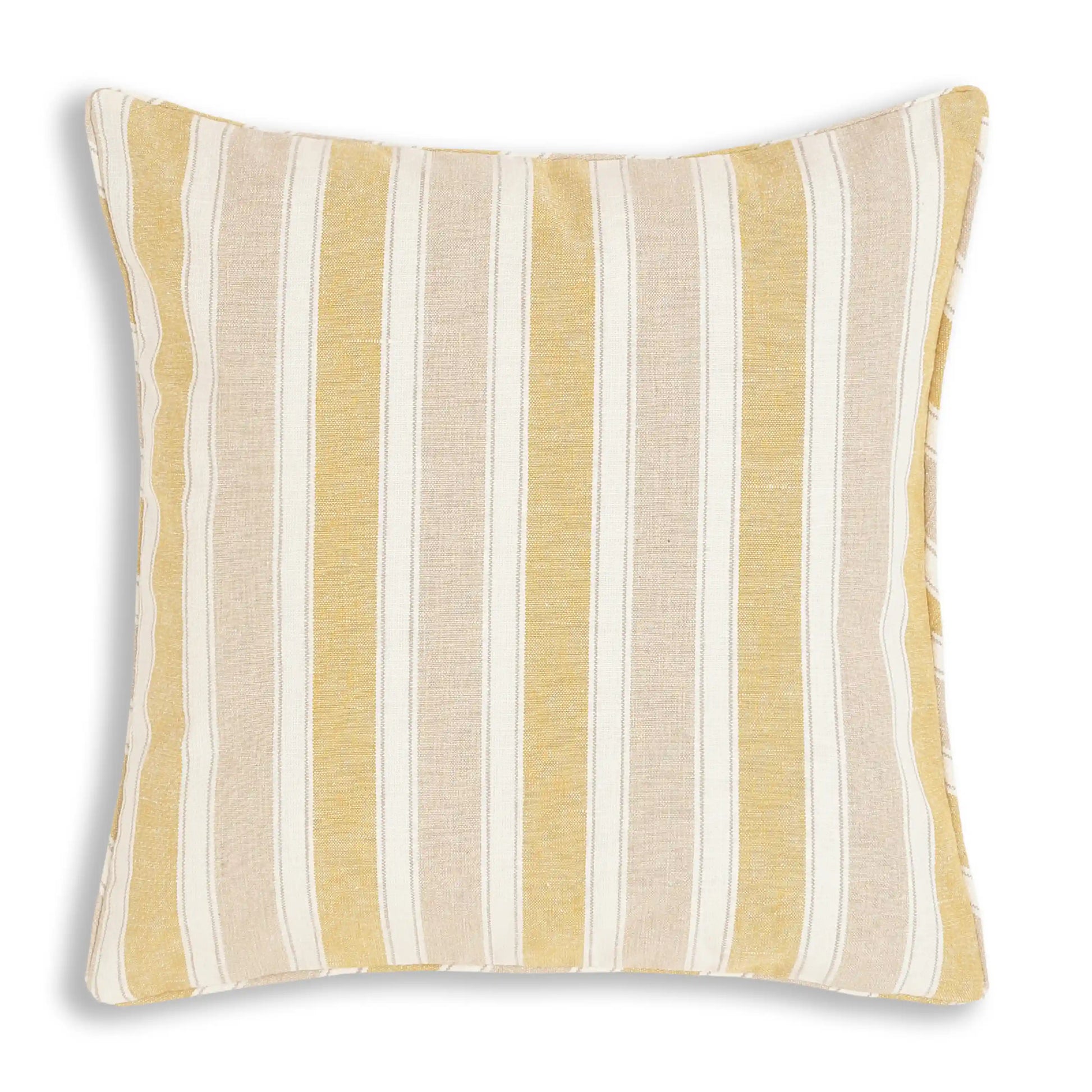 Espricia Printed Cushion Cover | Linescape Mustard / Cushion Cover (41cm x 41cm)