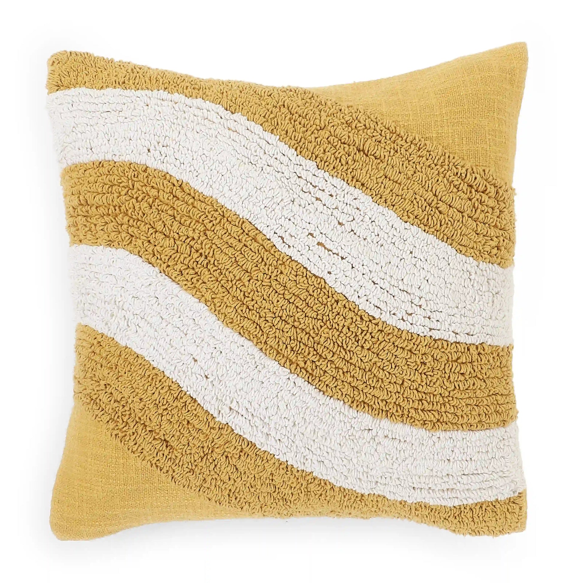 Espricia 100% Cotton Tufted Cushion Cover | Golden Hour Sunset Soiree / Cushion Cover (51cm x 51cm)