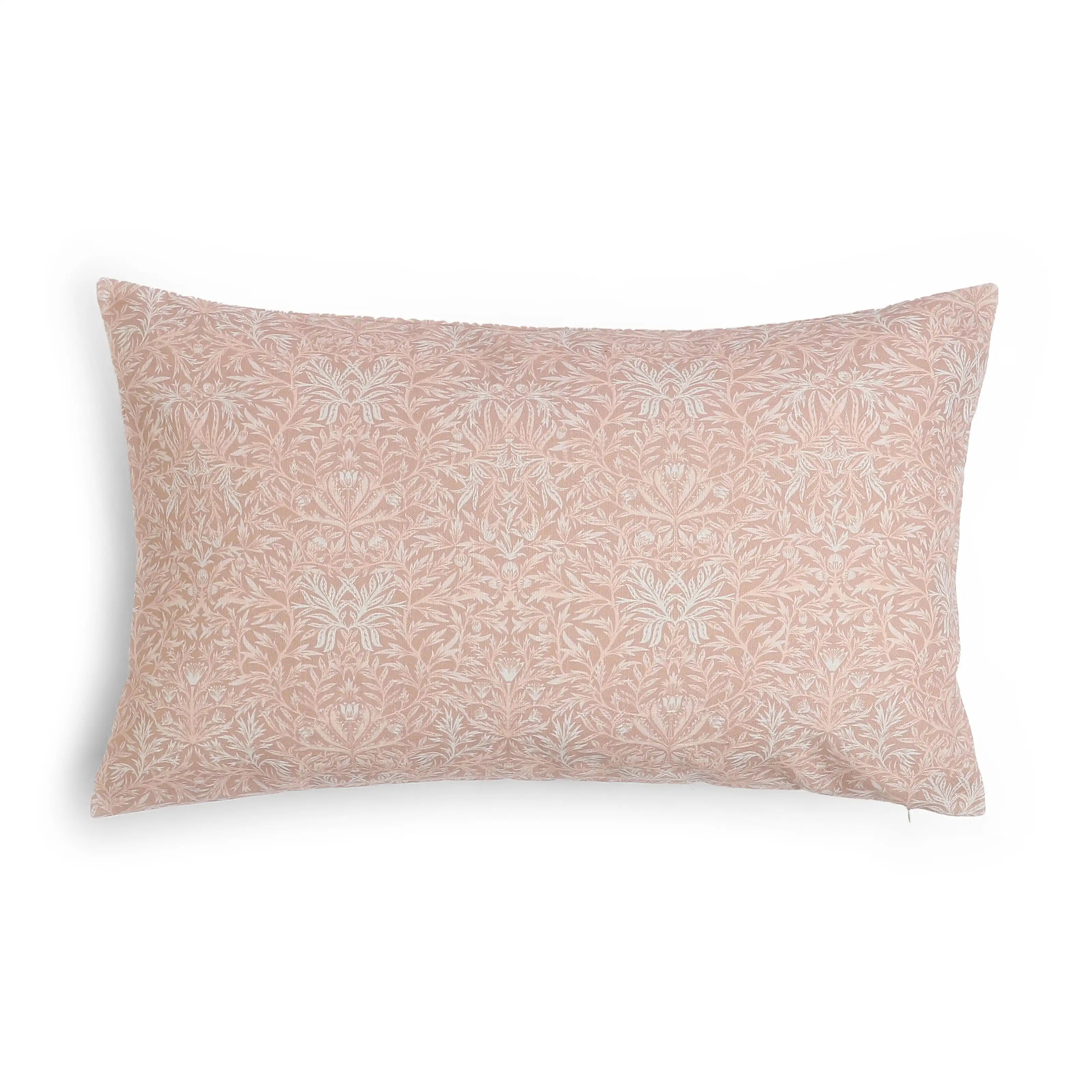 Vissencia Printed Cushion Cover | Floral Fresco French Rose / Cushion Cover (41cm x 66cm)