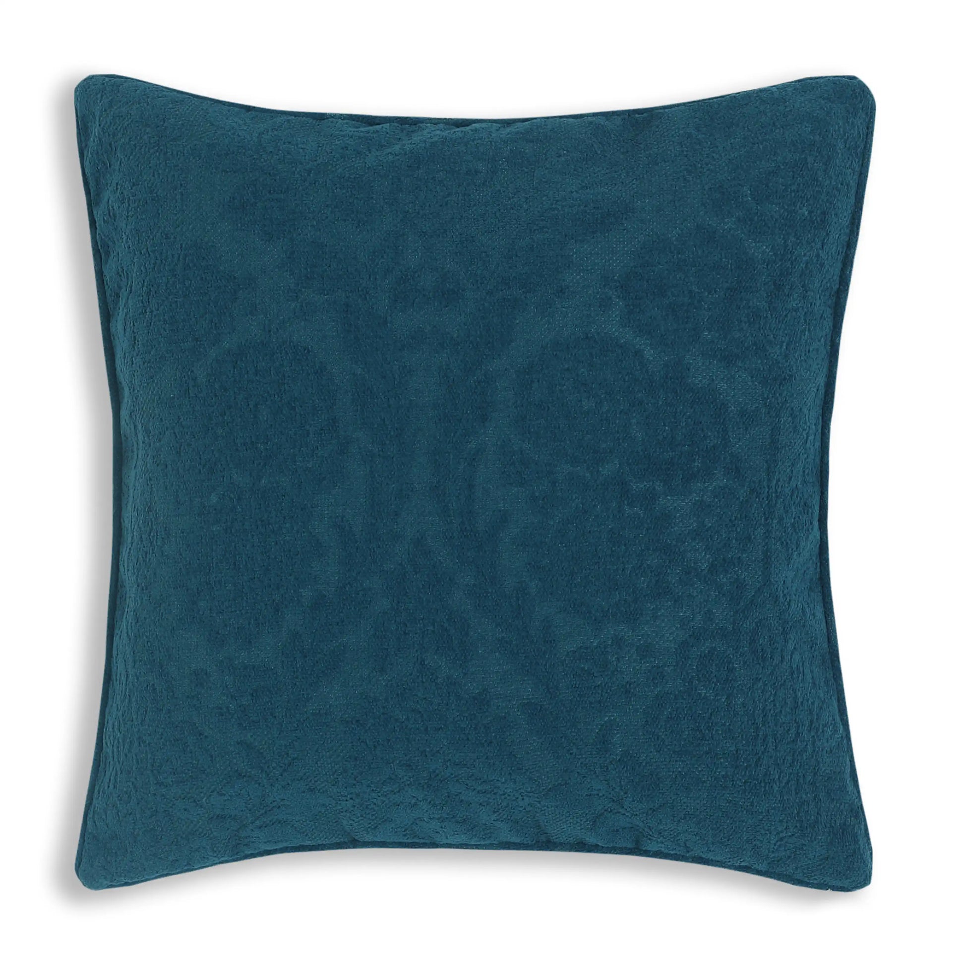 Espricia Woven Cushion Cover | Floral Shadow Dark Ocean / Cushion Cover (51cm x 51cm)