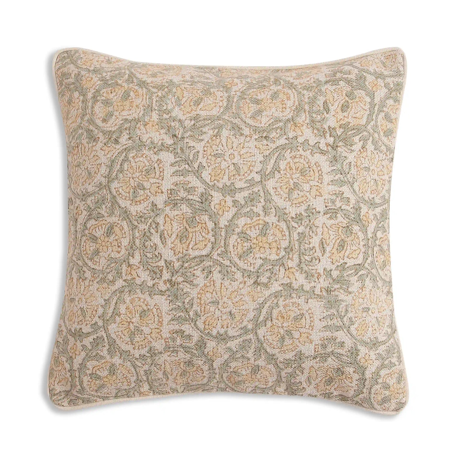 Espricia 100% Cotton Tufted Cushion Cover | Golden Hour Ivory / Cushion Cover (41cm x 41cm)