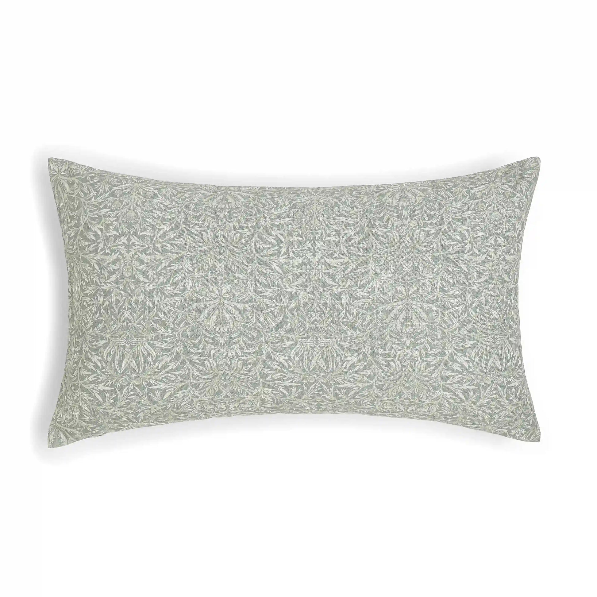 Vissencia Printed Cushion Cover | Floral Fresco Sage / Cushion Cover (41cm x 66cm)