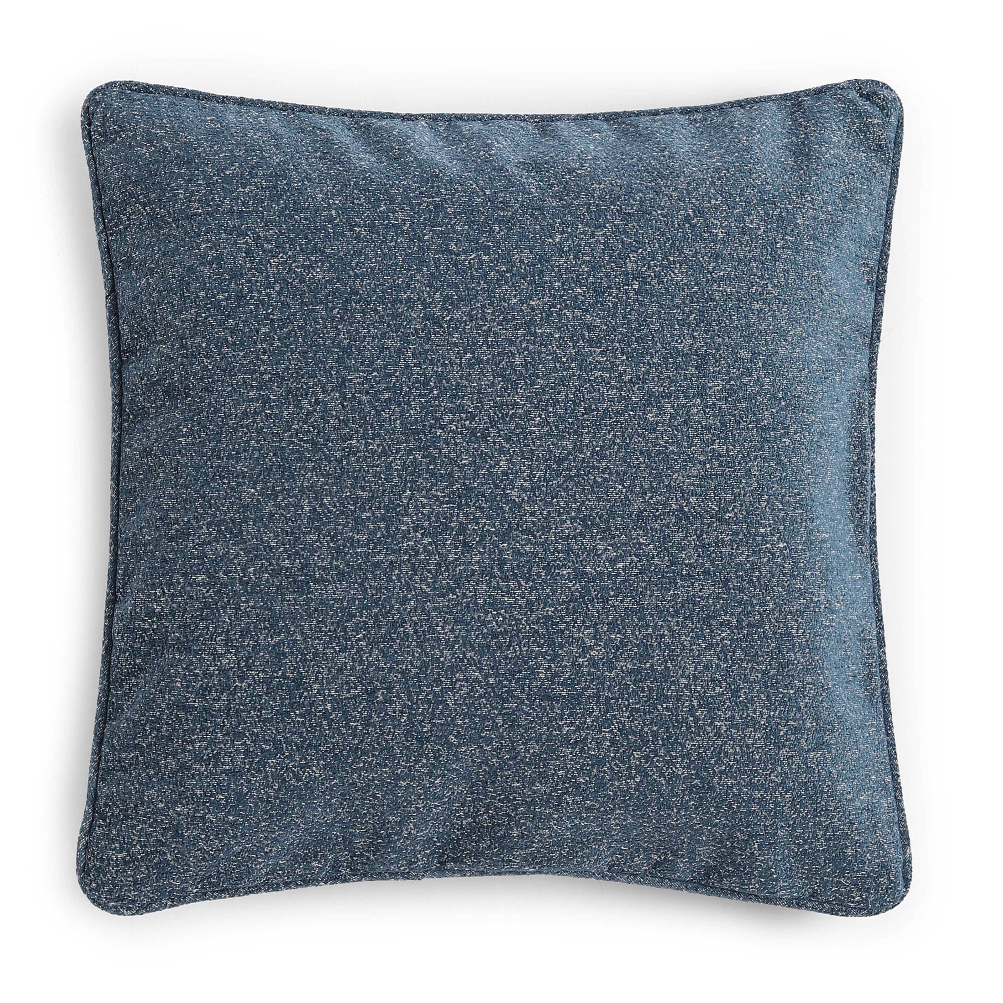 Vissencia 451 GSM Poly-Cotton Cushion Cover | Dark Blue