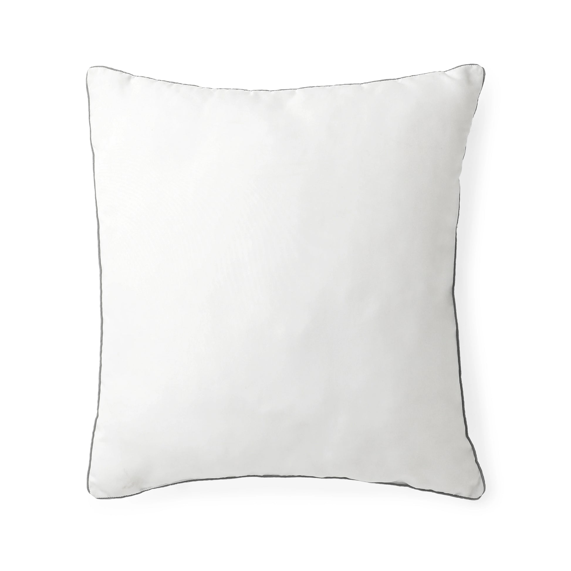Snow Soft White Solid Dyed Cushion Filler White / Cushion Cover (51cm x 51cm)