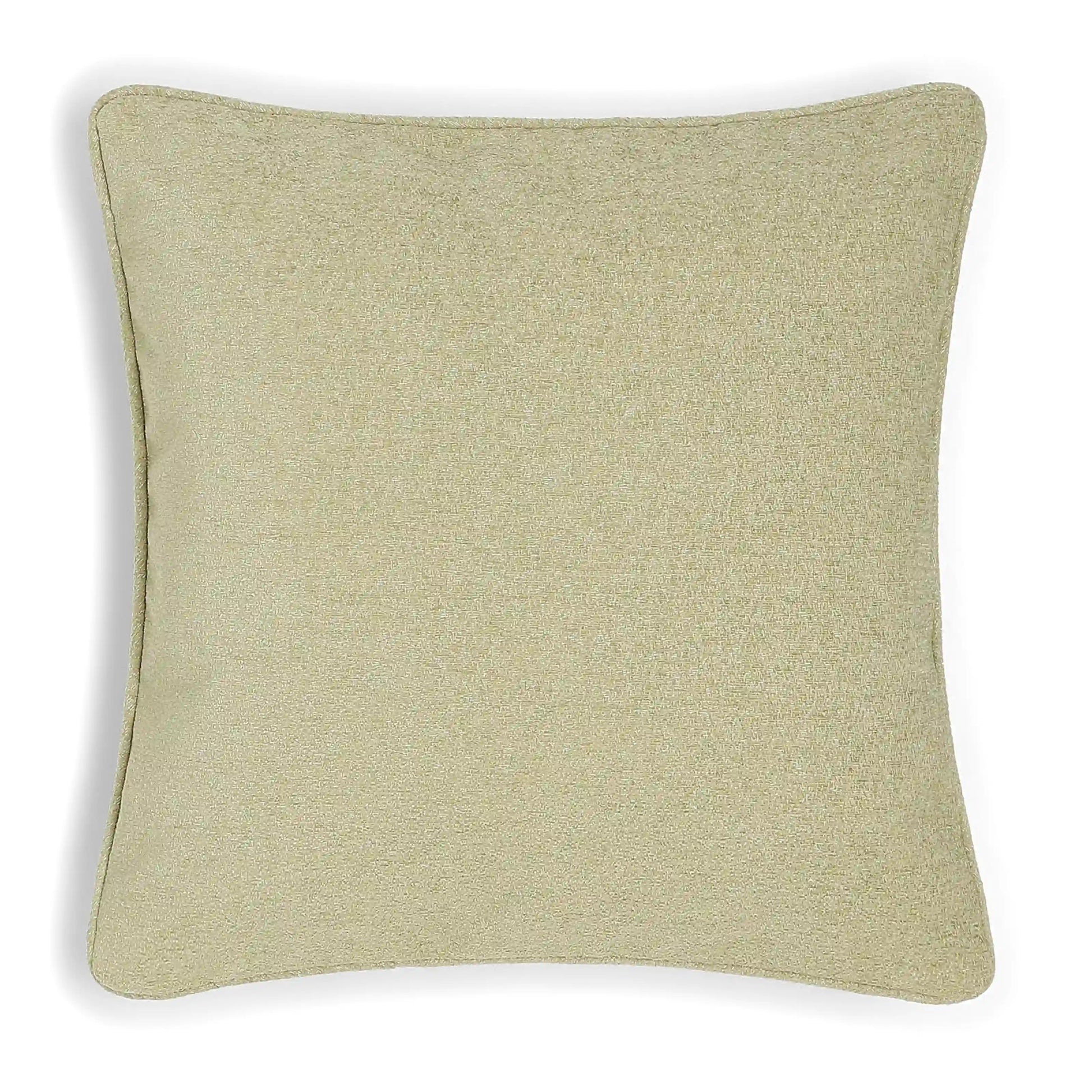 Vissencia Solid Cushion Cover | Textured Crush Basalt / Cushion Cover (41cm x 41cm)