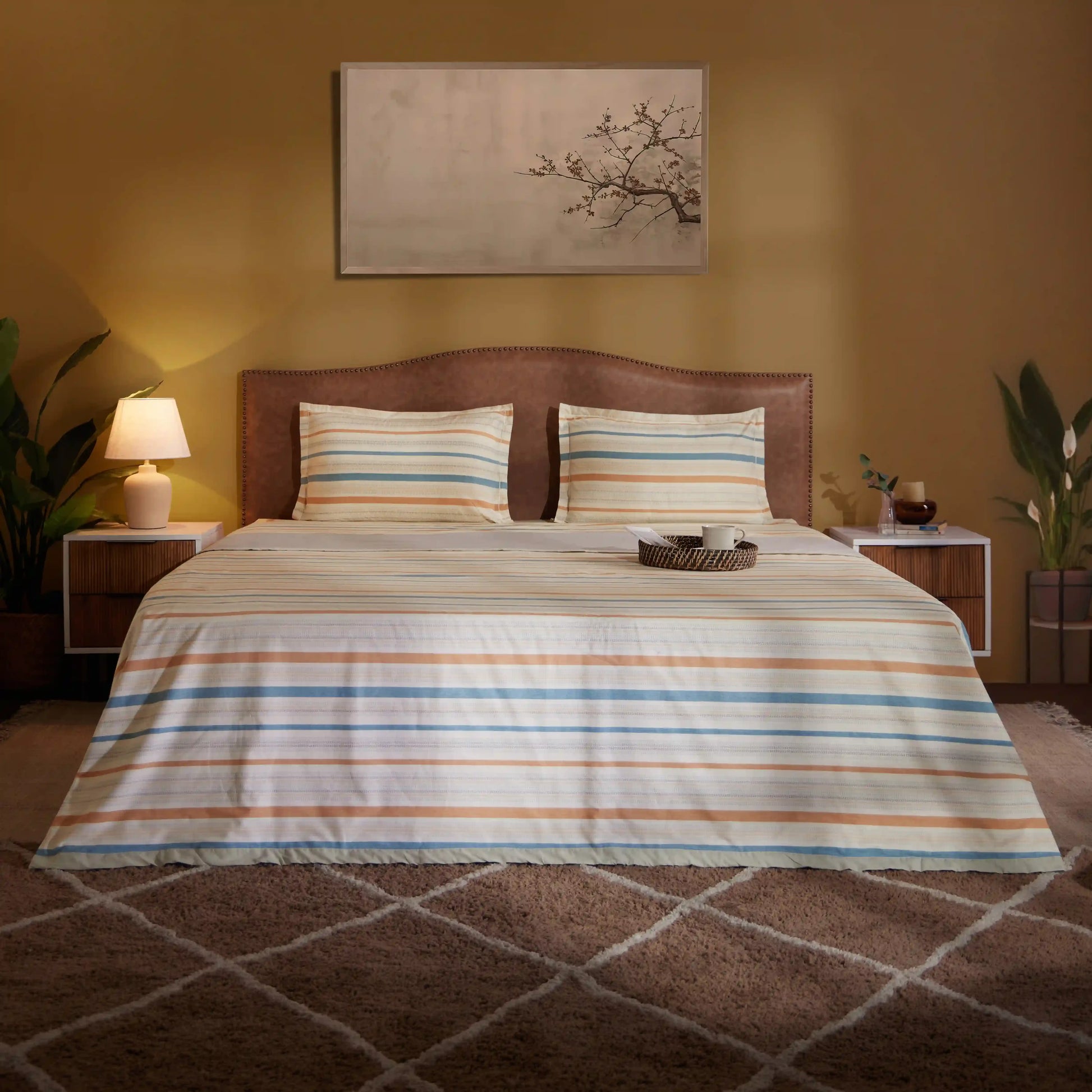 Threadscapes Printed Dohar-Multicolour Multicolour / Double