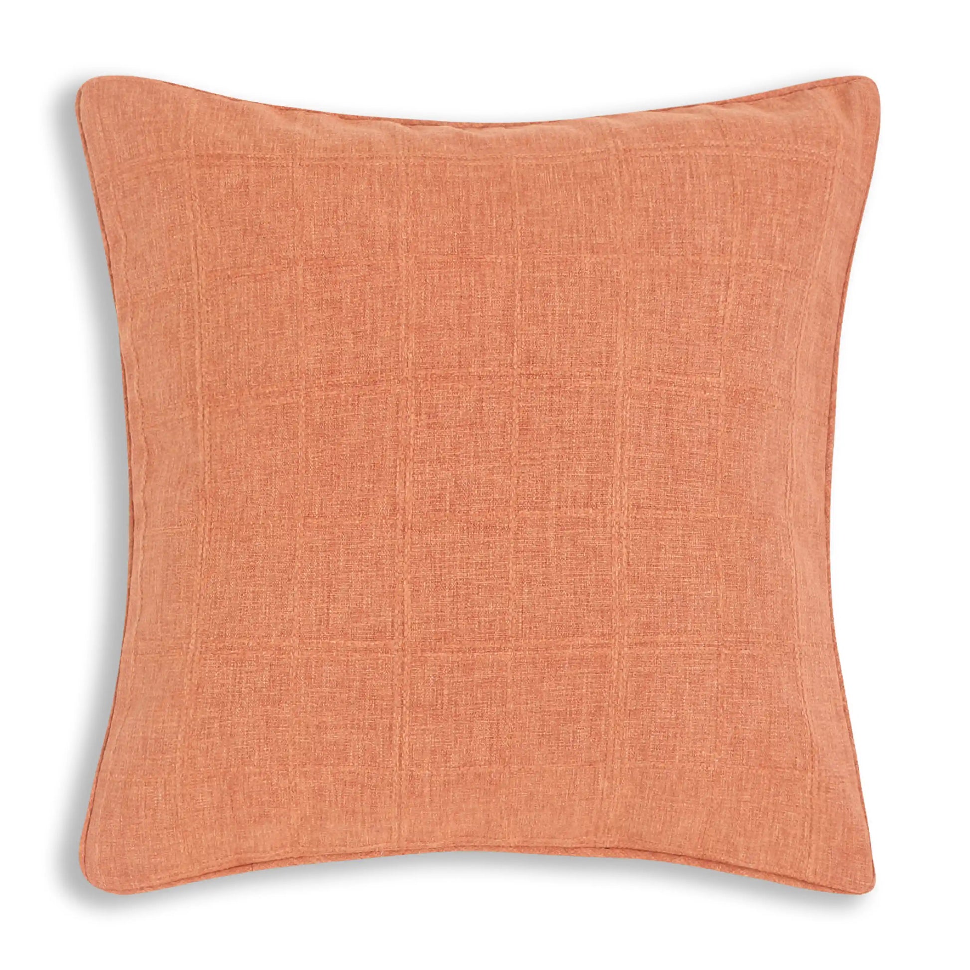 Espricia Woven Cushion Cover | Interlaced Rust Red / Cushion Cover (41cm x 41cm)