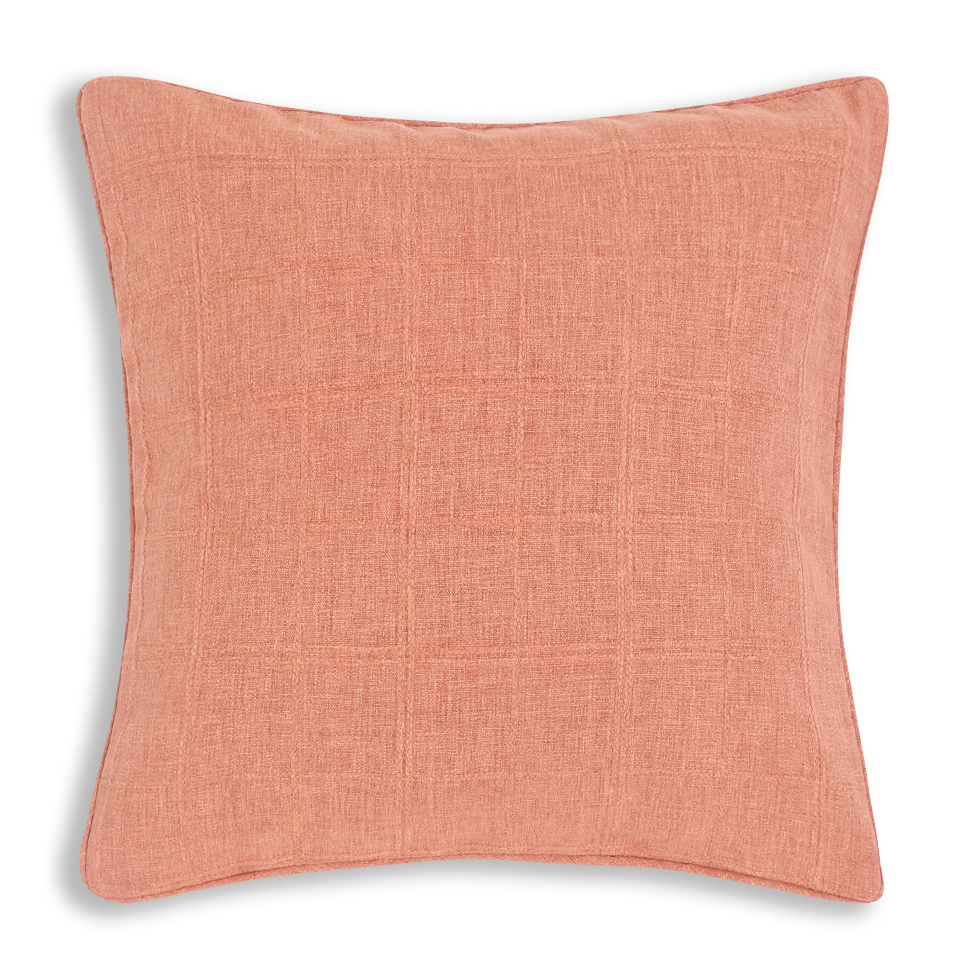 Espricia 355 GSM Cotton Blend Cushion Cover | Rust Red