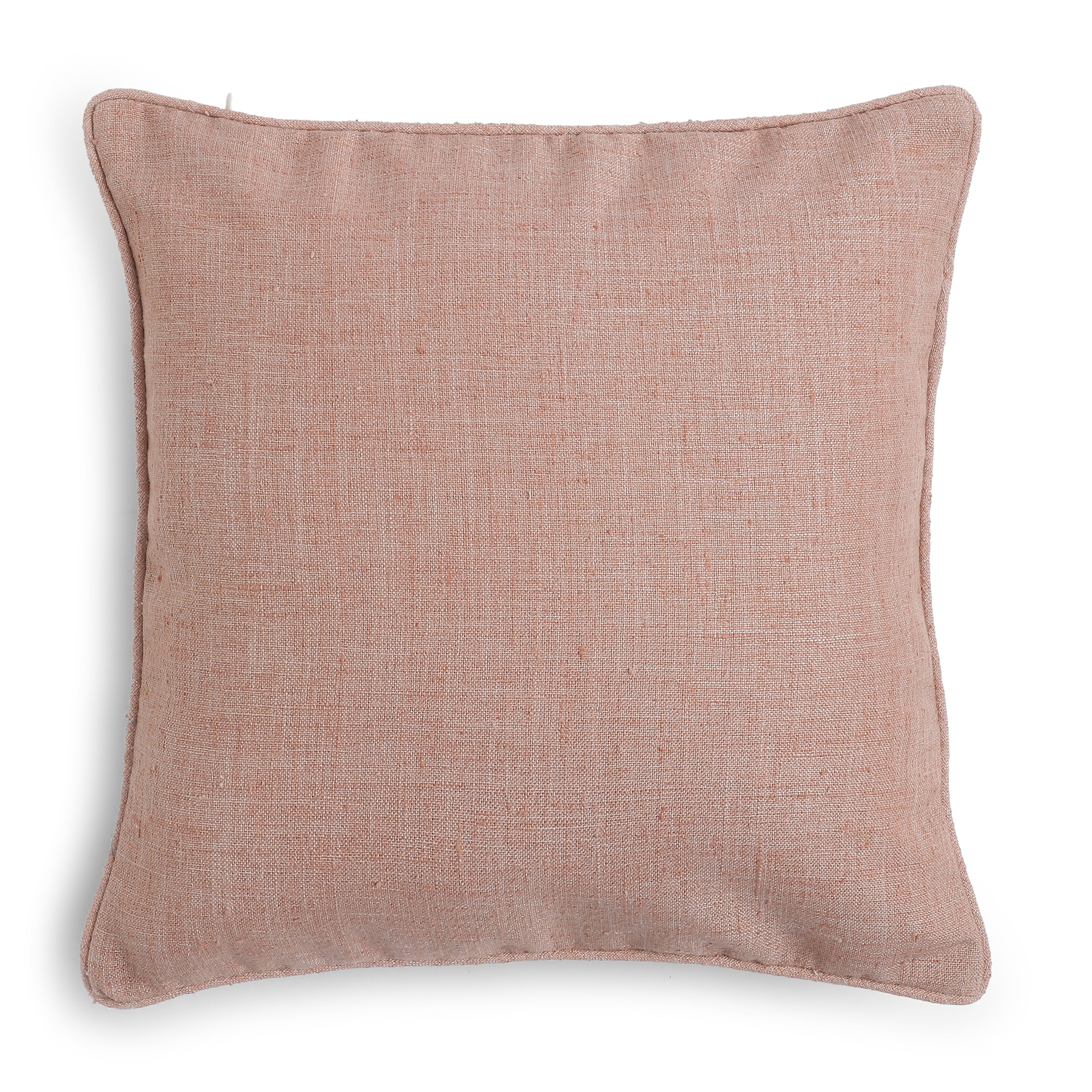 Vissencia 325 GSM Polyester Cushion Cover | Peach