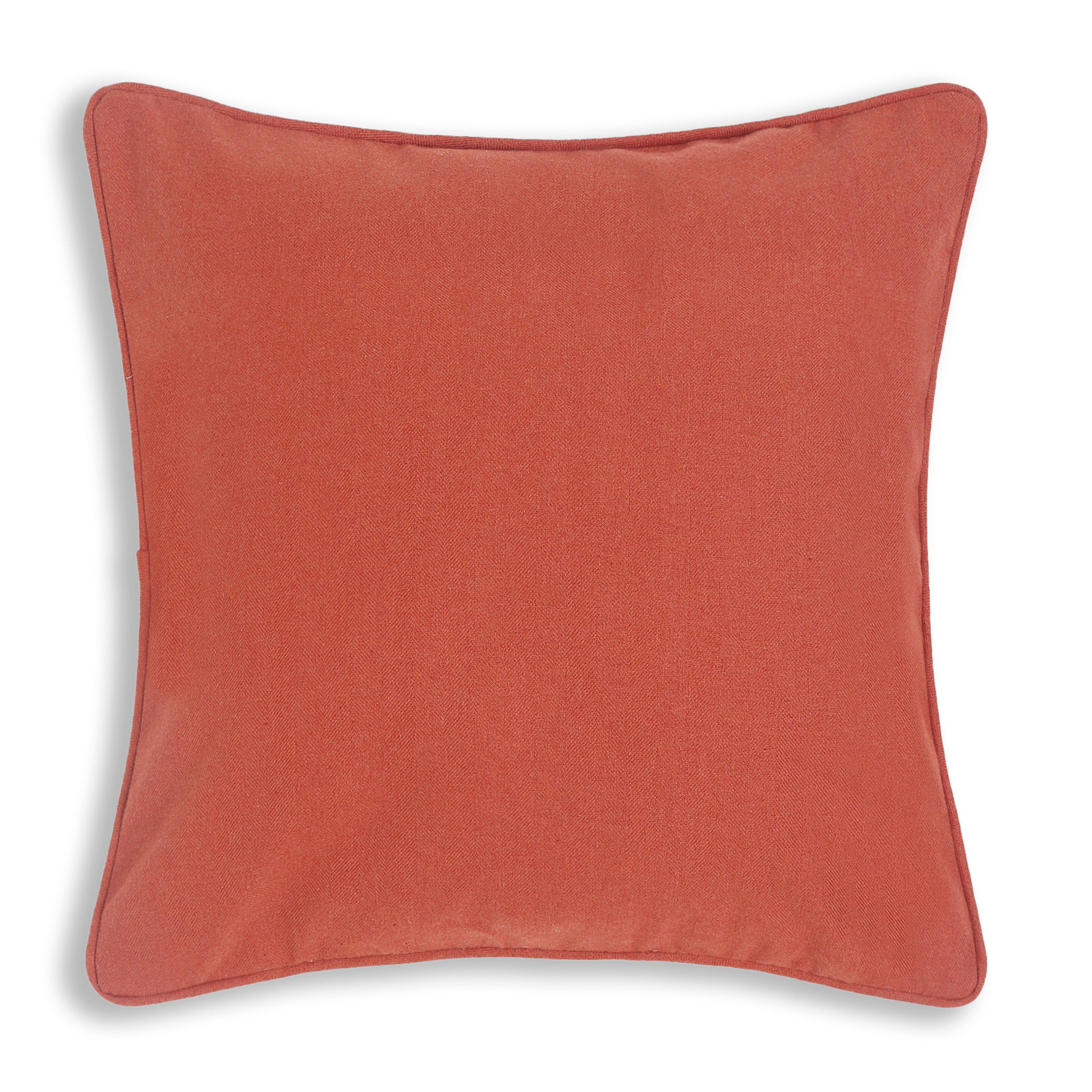 Espricia 300 GSM 100% Cotton Cushion Cover | Red