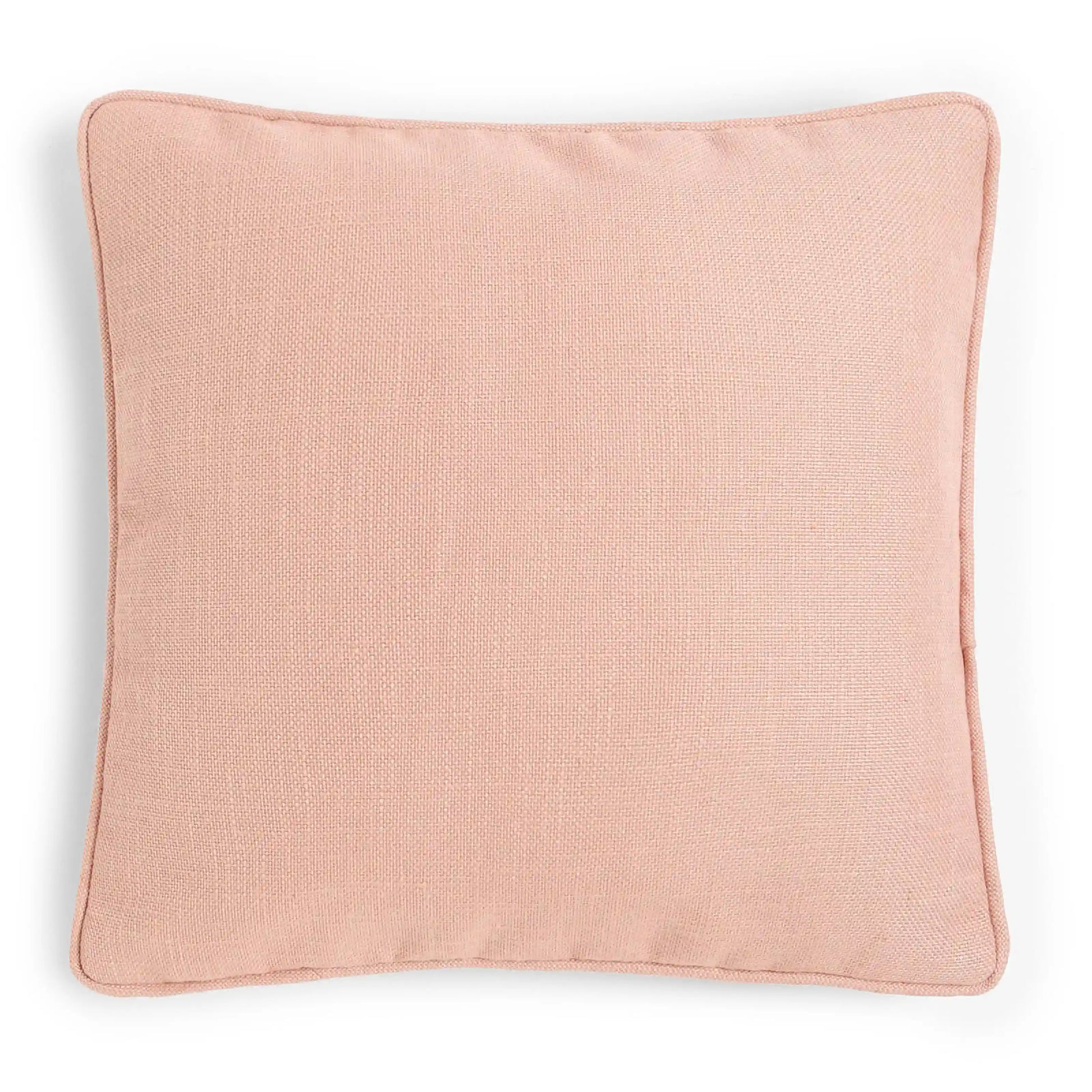 Espricia Solid Cushion Cover | Textura Peach / Cushion Cover (51cm x 51cm)