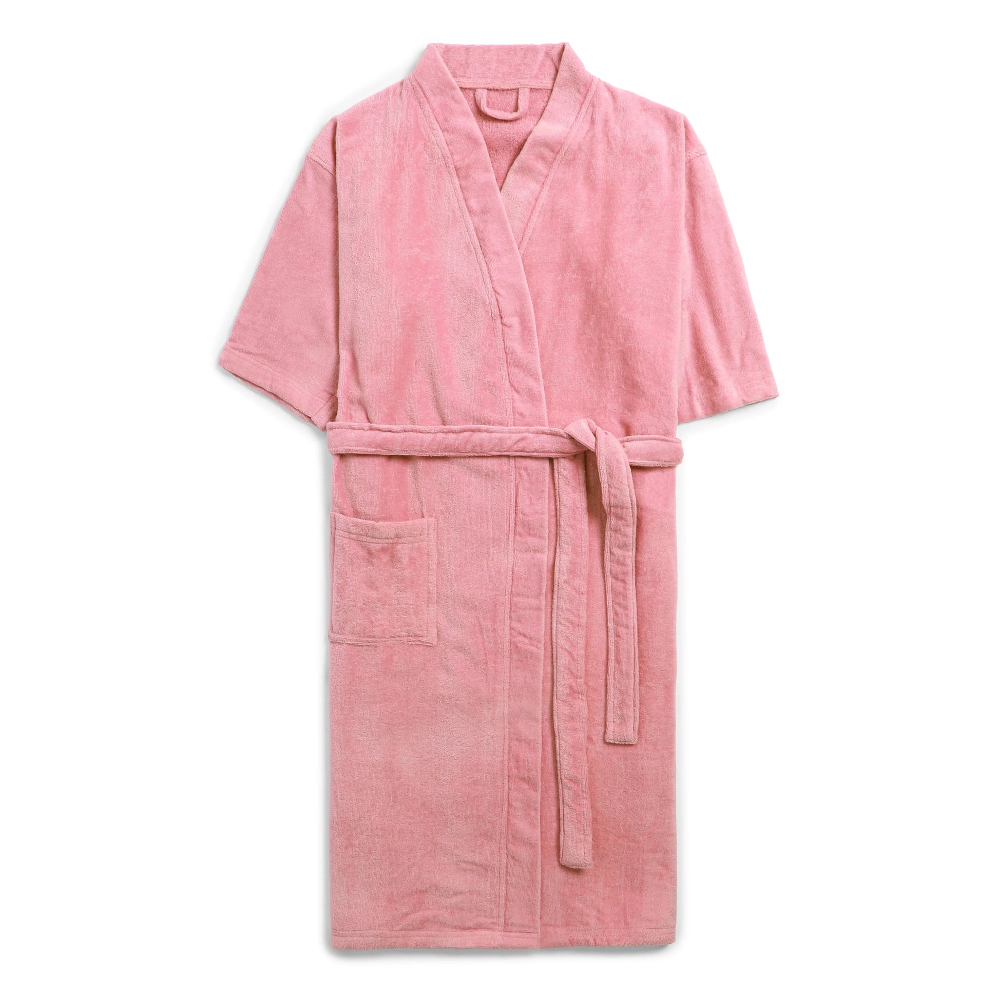 Paleto | Everyday Essentials Cozy Fit Absorbent Cotton Bathrobe Rose Pink / Medium