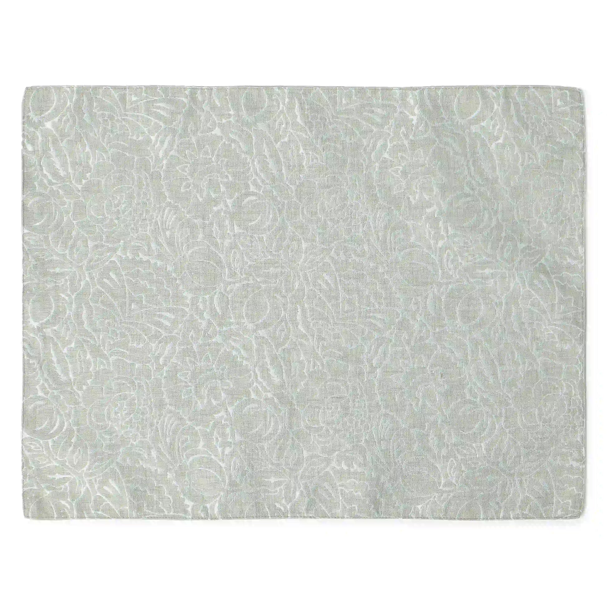 Adonare Printed Table Placemat Set Silver Dust / 4 Piece Set