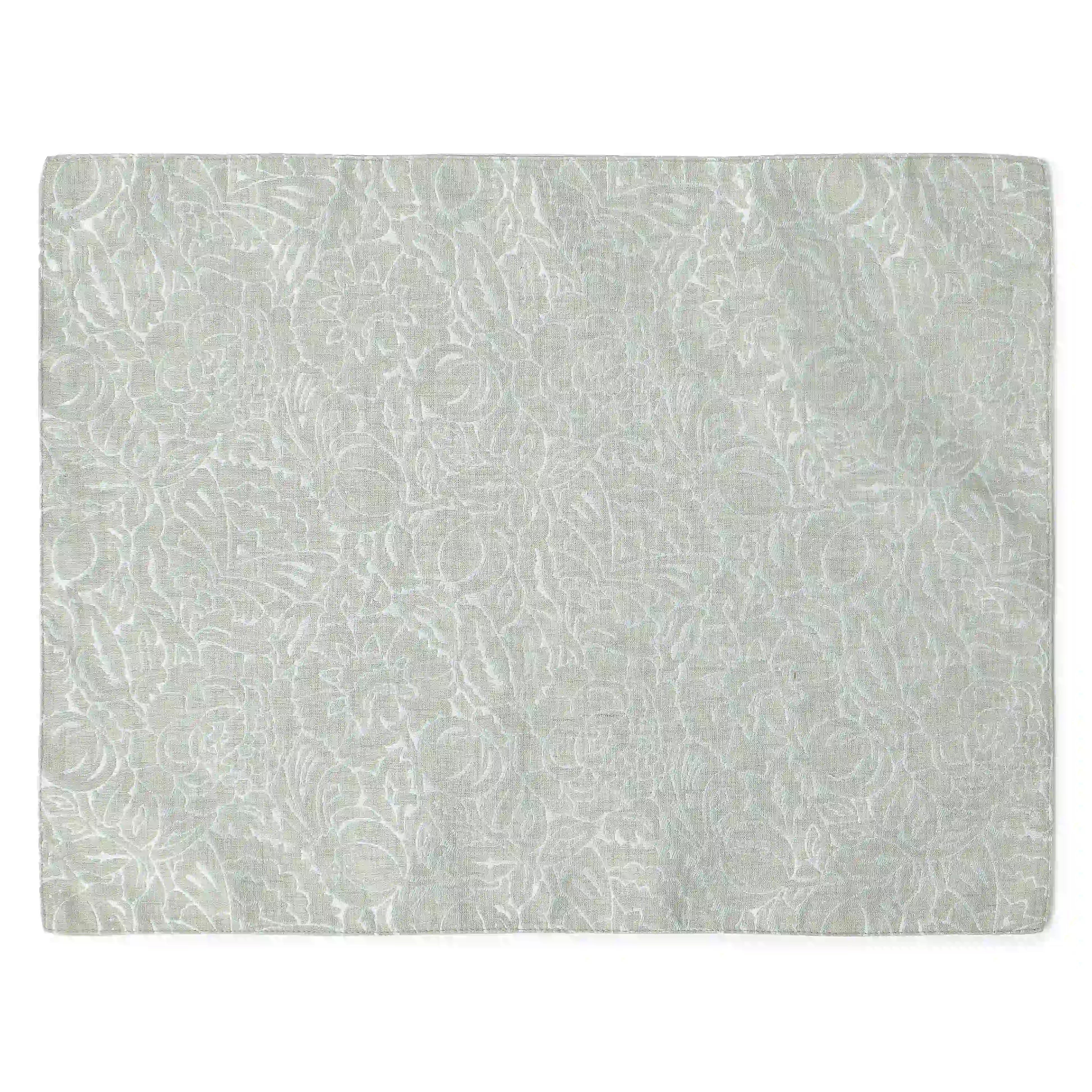 Adonare Printed Table Placemat Set Silver Dust / 4 Piece Set