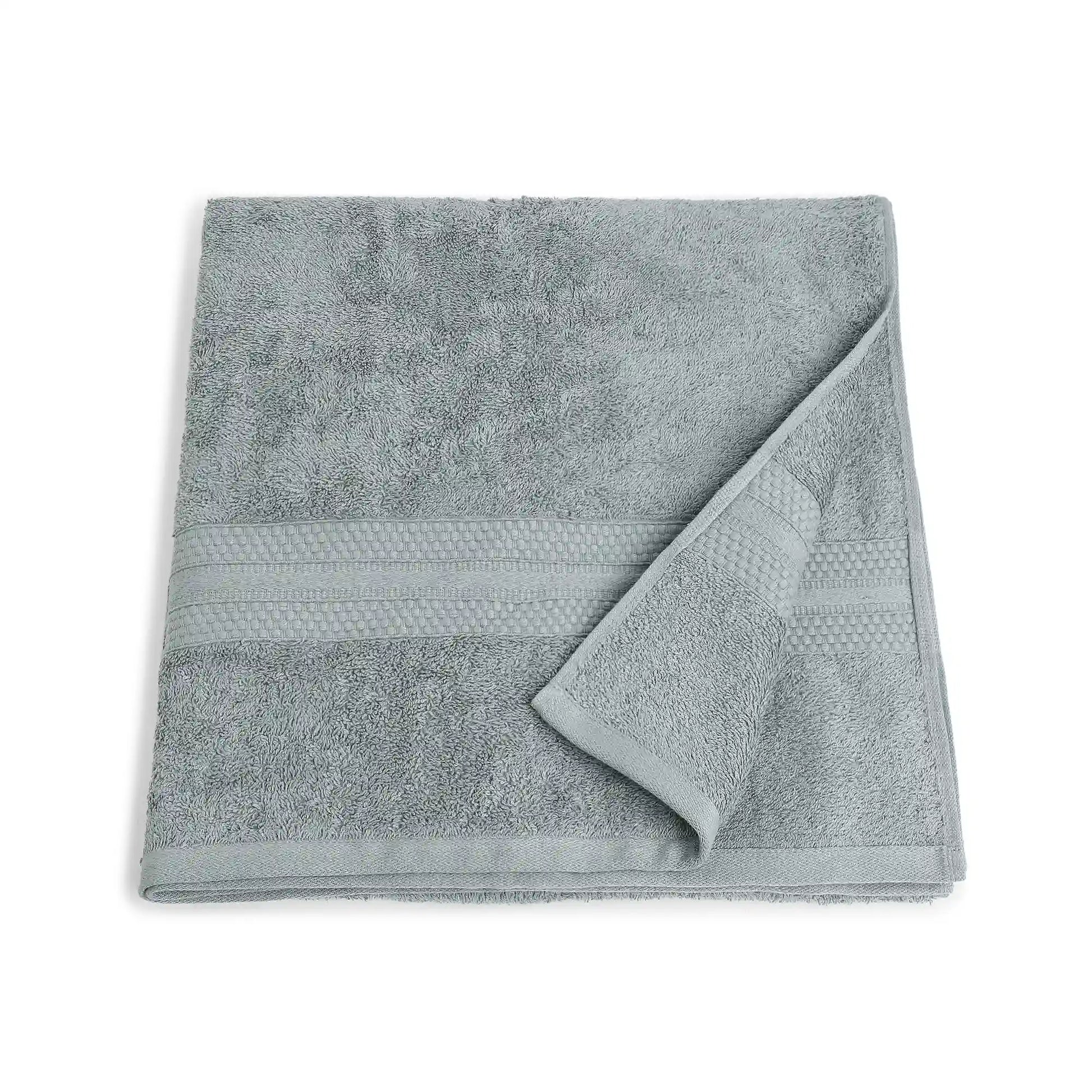 Paleto 100% Cotton Bath Towel Graphite / Bath Towel (75cm x 150cm)