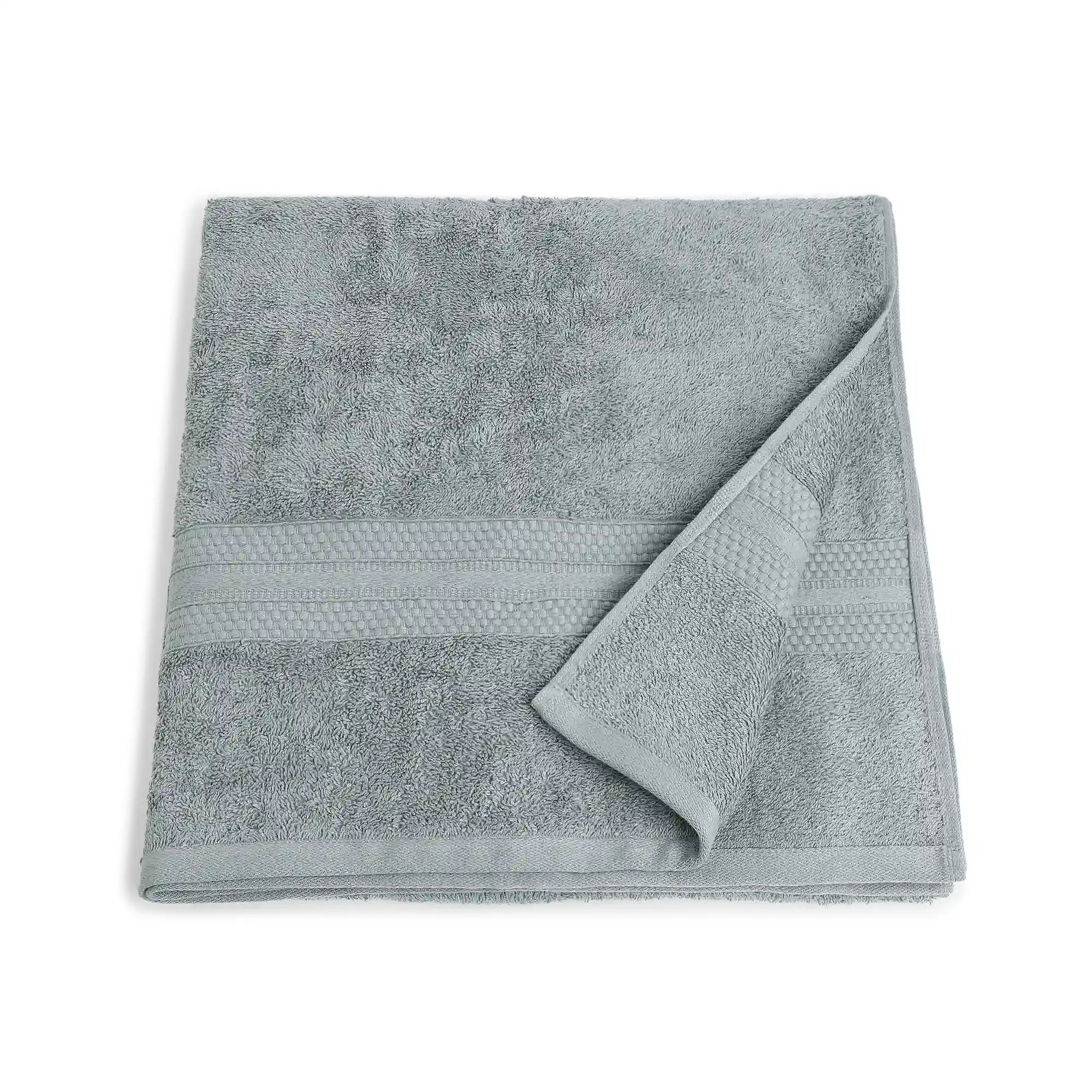 Paleto 100% Cotton Bath Towel Graphite / Bath Towel (75cm x 150cm)