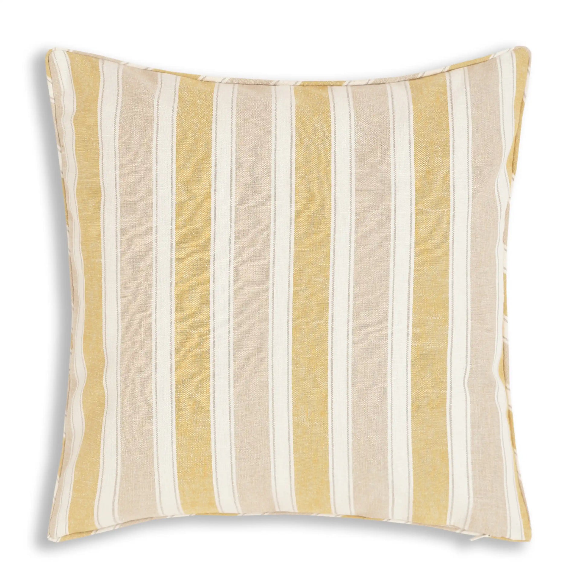 Espricia Printed Cushion Cover | Linescape Mustard / Cushion Cover (41cm x 41cm)