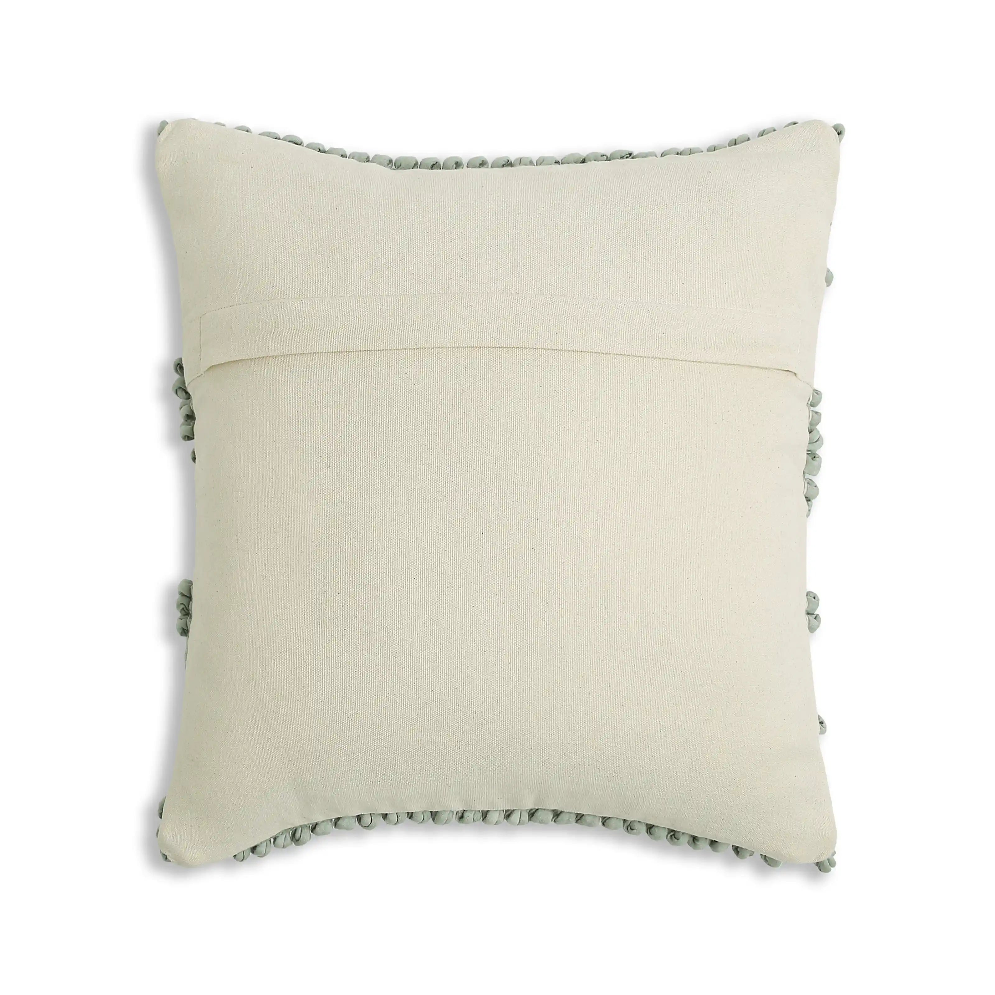 Espricia 100% Cotton Cushion Cover | Boho Soul Grey Mist / Cushion Cover (41cm x 41cm)