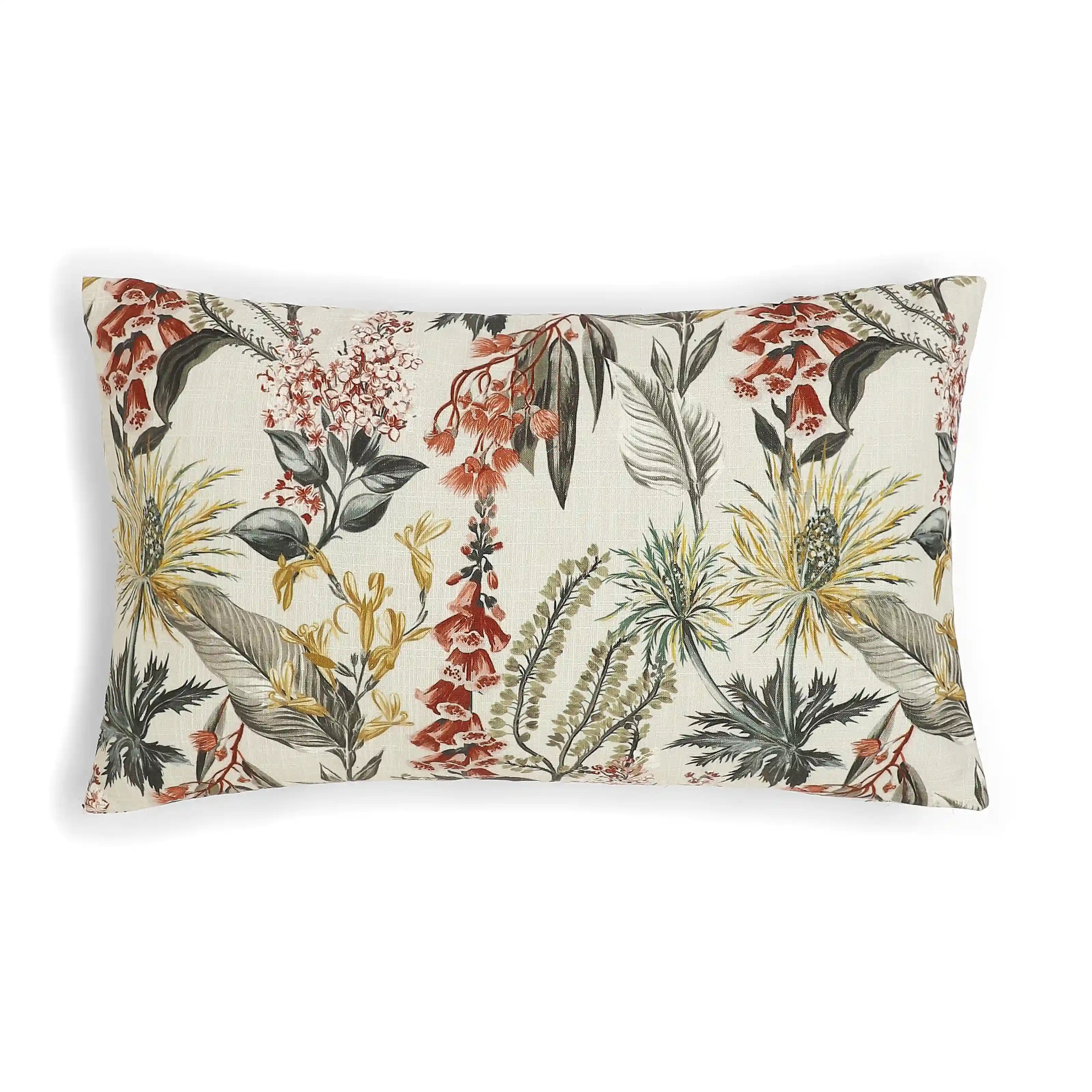 Vissencia Printed Cushion Cover | Meadow Rustic Timber / Cushion Cover (41cm x 66cm)