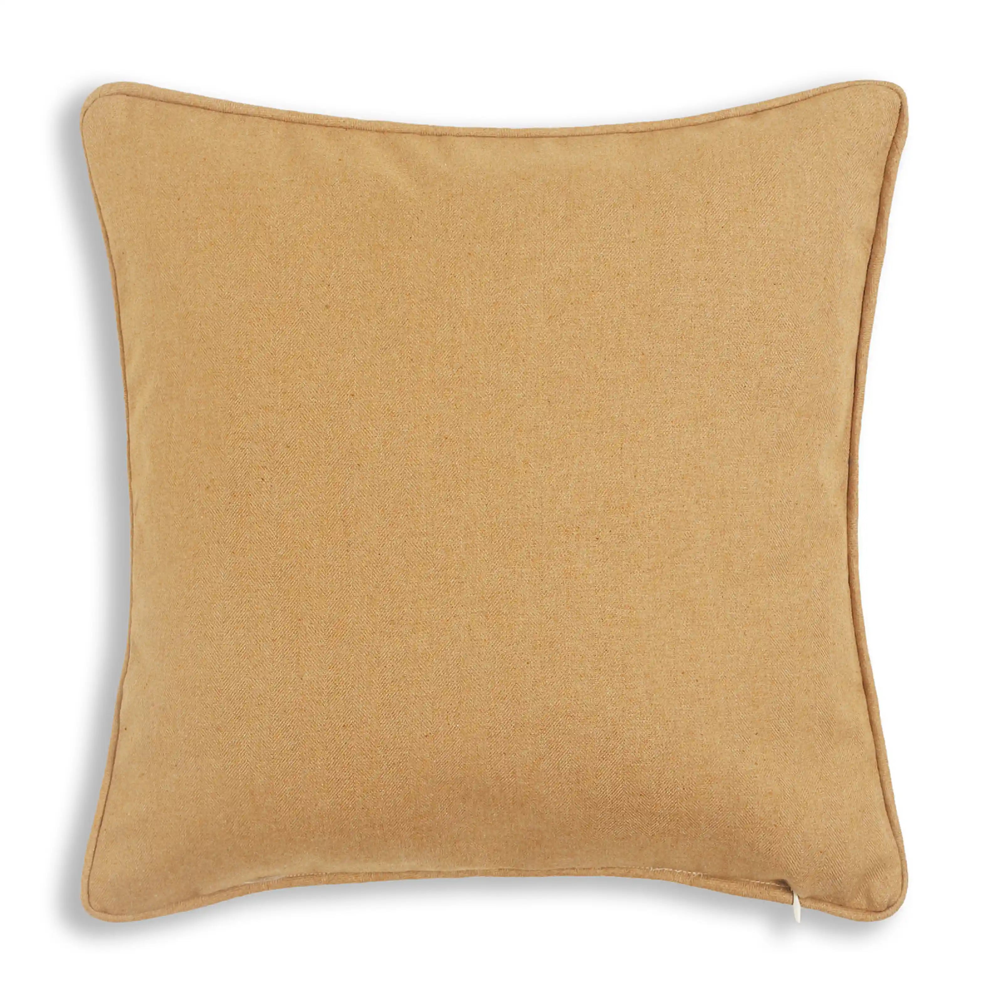 Espricia 100% Cotton Cushion Cover | Artist's Palette Brown / Cushion Cover (41cm x 41cm)