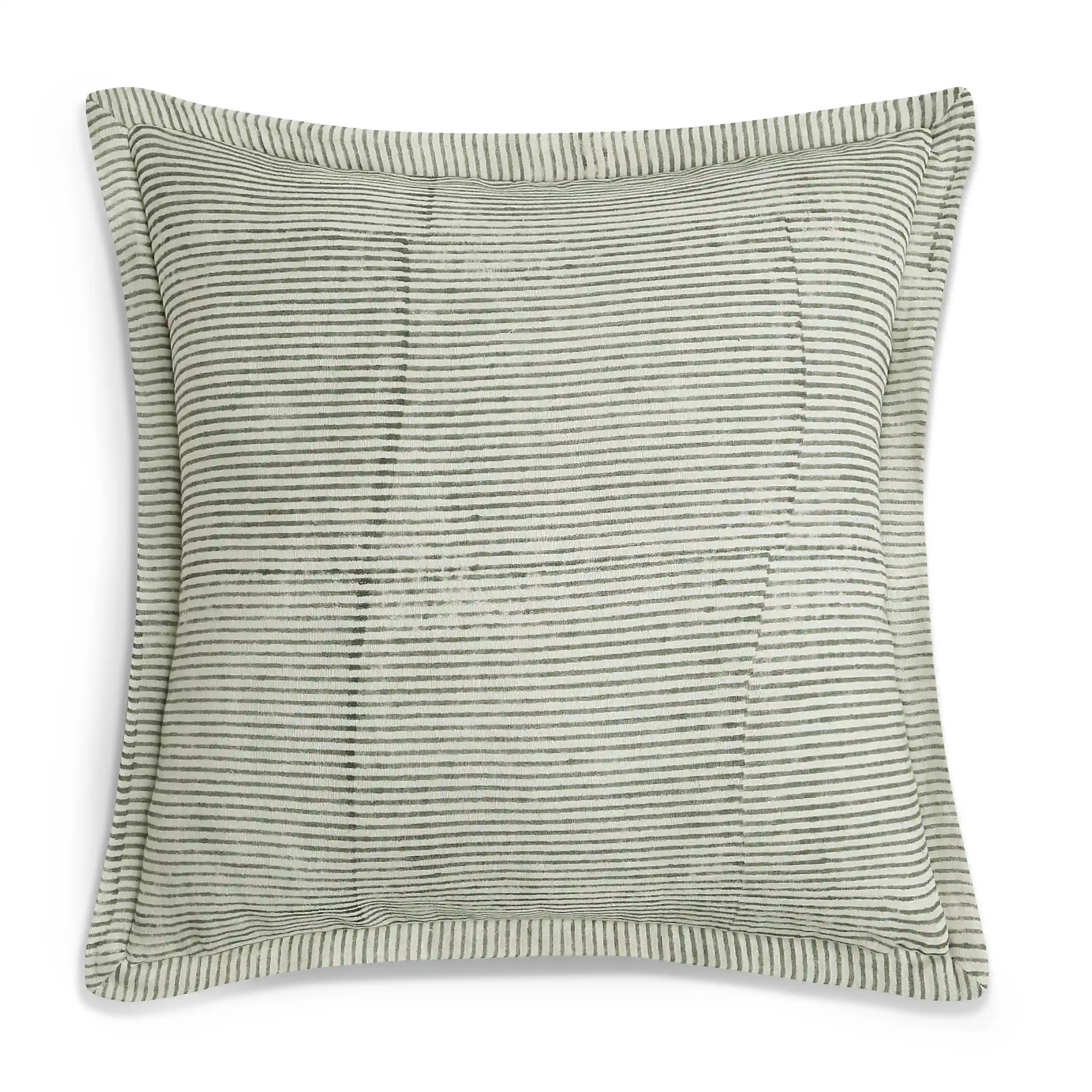 Espricia Printed Cushion Cover | Jaipuri Bloom Tropical Green / Cushion Cover (41cm x 41cm)