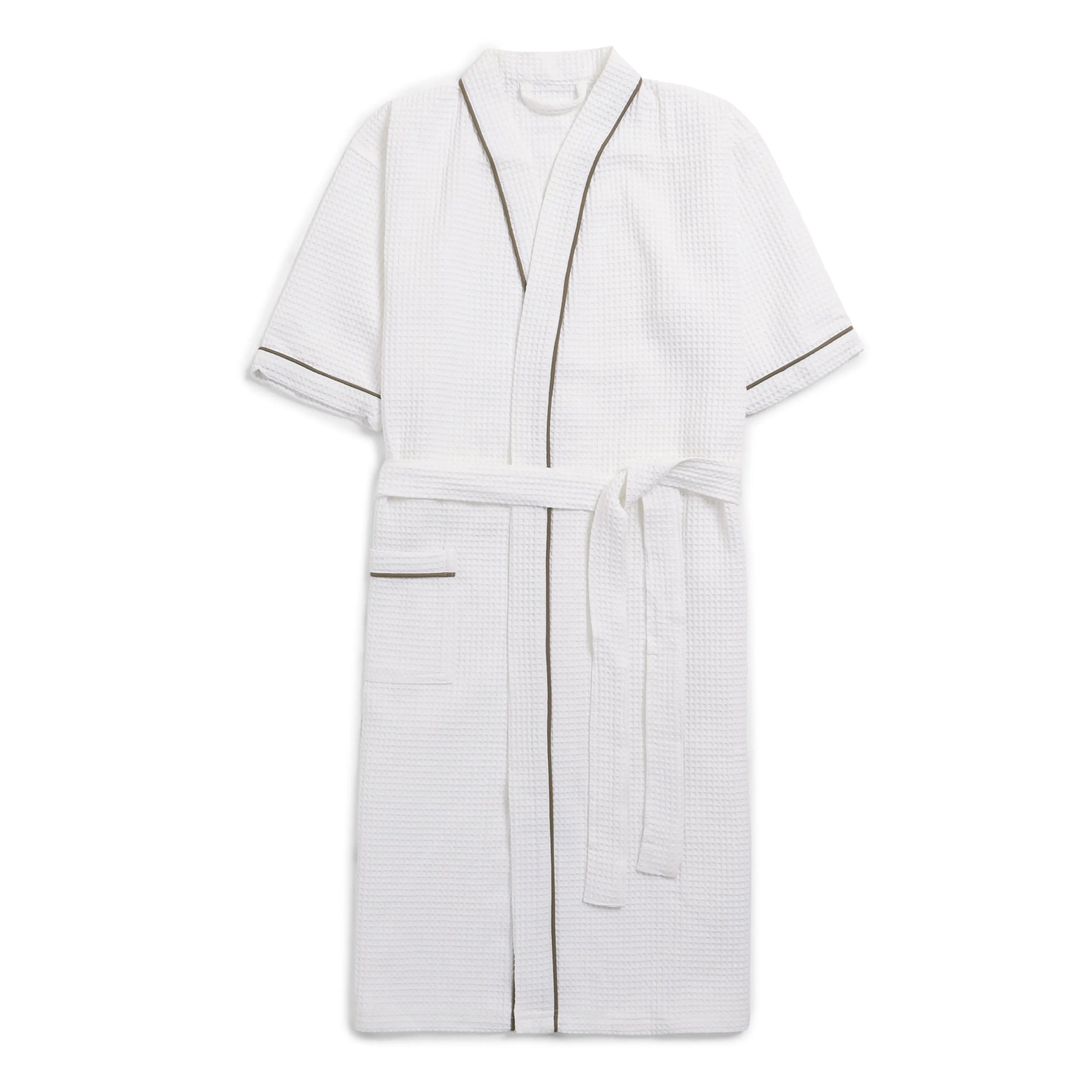 Pelushe 100% Cotton Bathrobe White / Medium