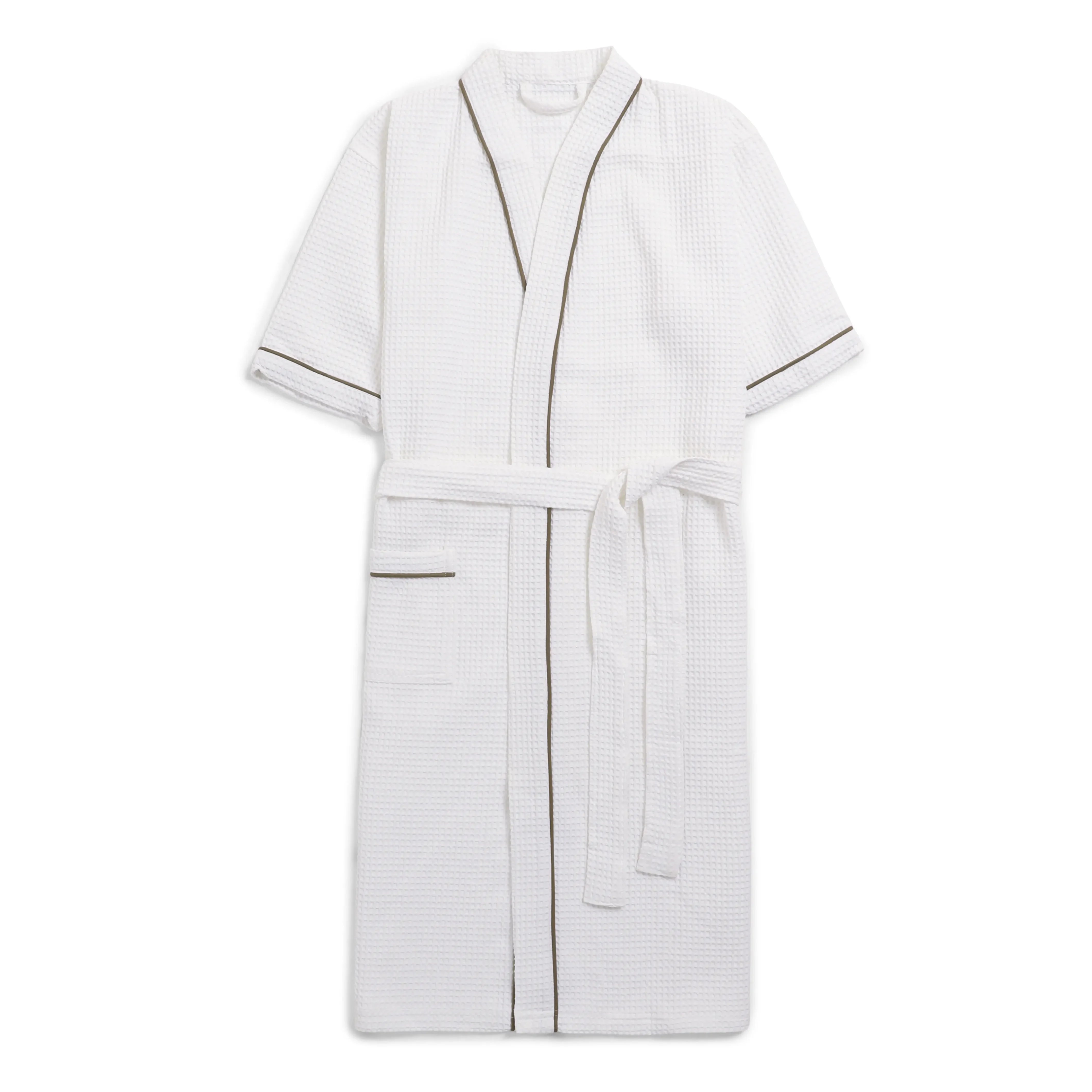 Pelushe 100% Cotton Bathrobe White / Medium