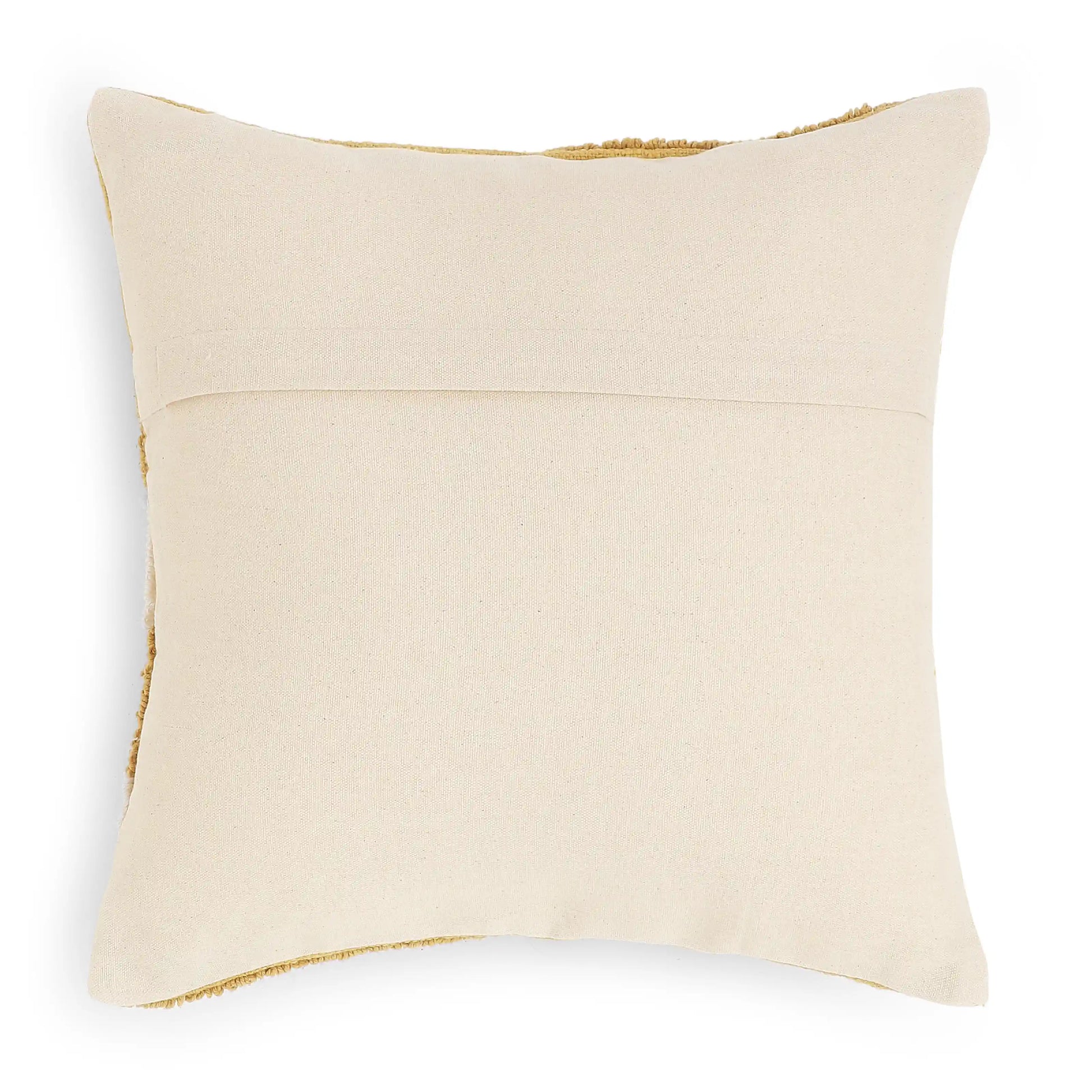 Espricia 100% Cotton Tufted Cushion Cover | Golden Hour Sunset Soiree / Cushion Cover (41cm x 41cm)