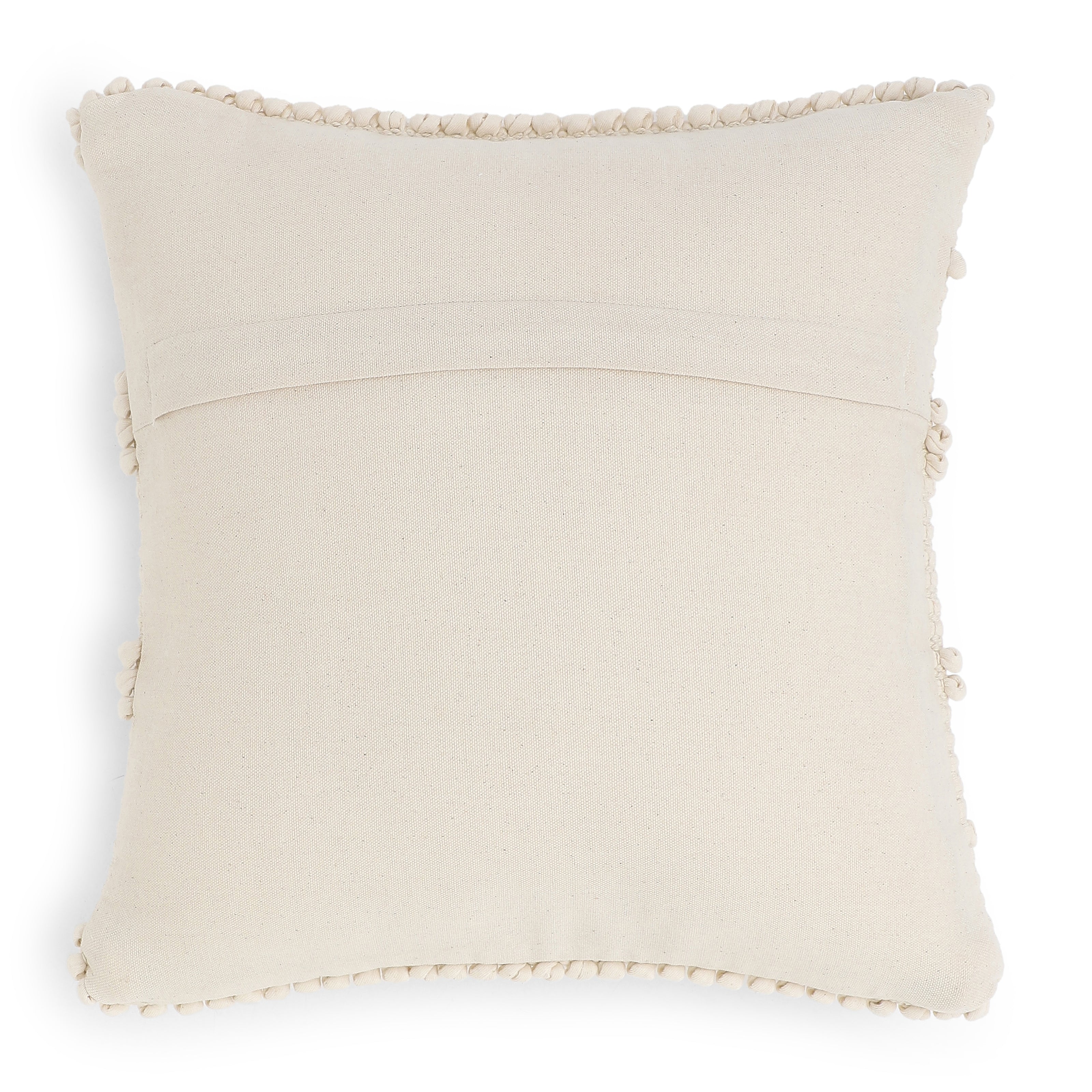 Espricia 100% Cotton Cushion Cover | Ivory