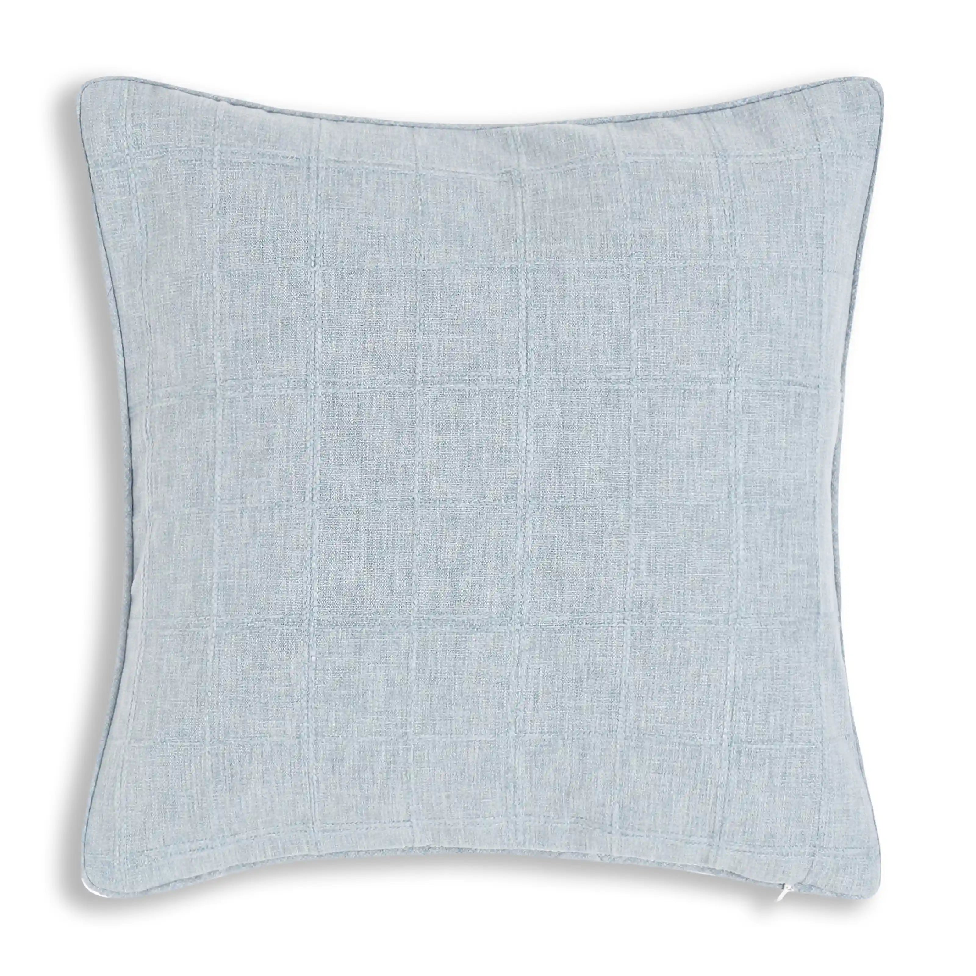 Espricia Woven Cushion Cover | Interlaced Ocean Haze / Cushion Cover (41cm x 41cm)