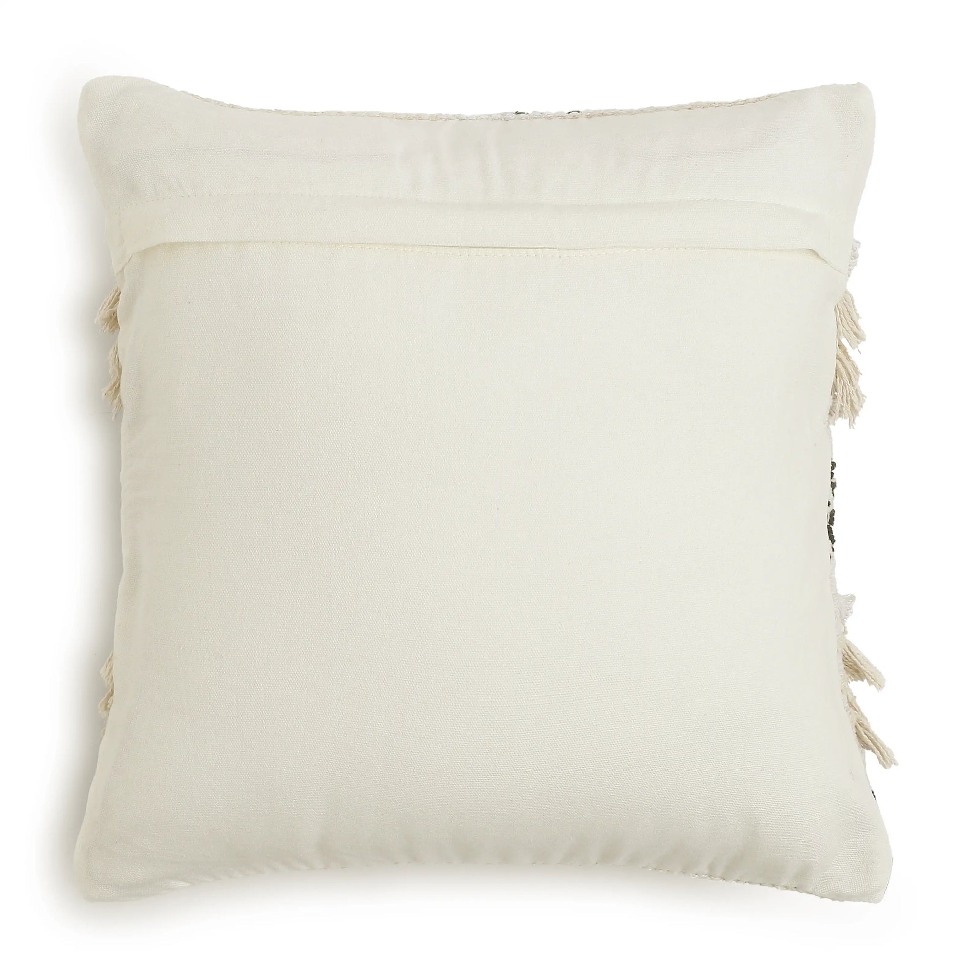 Vissencia 100% Cotton Woven Cushion Cover | Boho Bliss Shadow / Cushion Cover (41cm x 41cm)