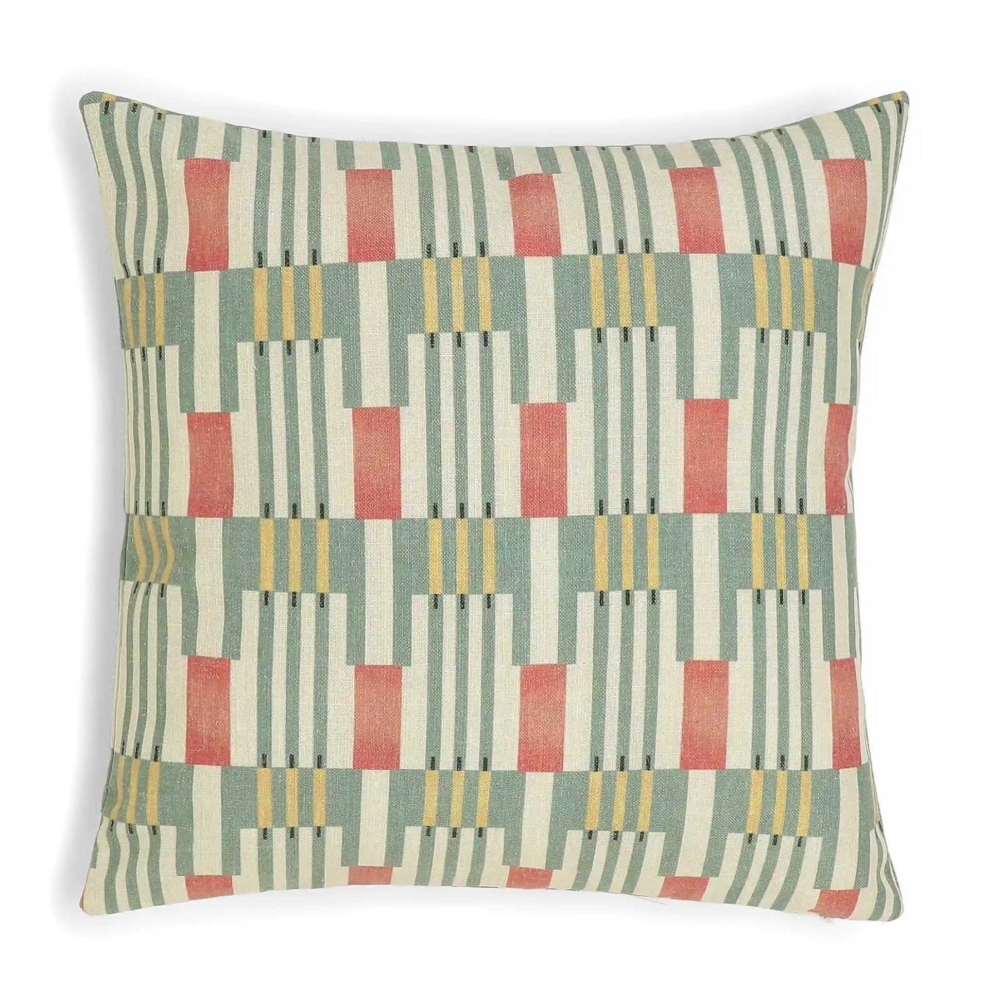 Vissencia Printed Cushion Cover | Crafted Patterns Fern / Cushion Cover (41cm x 41cm)