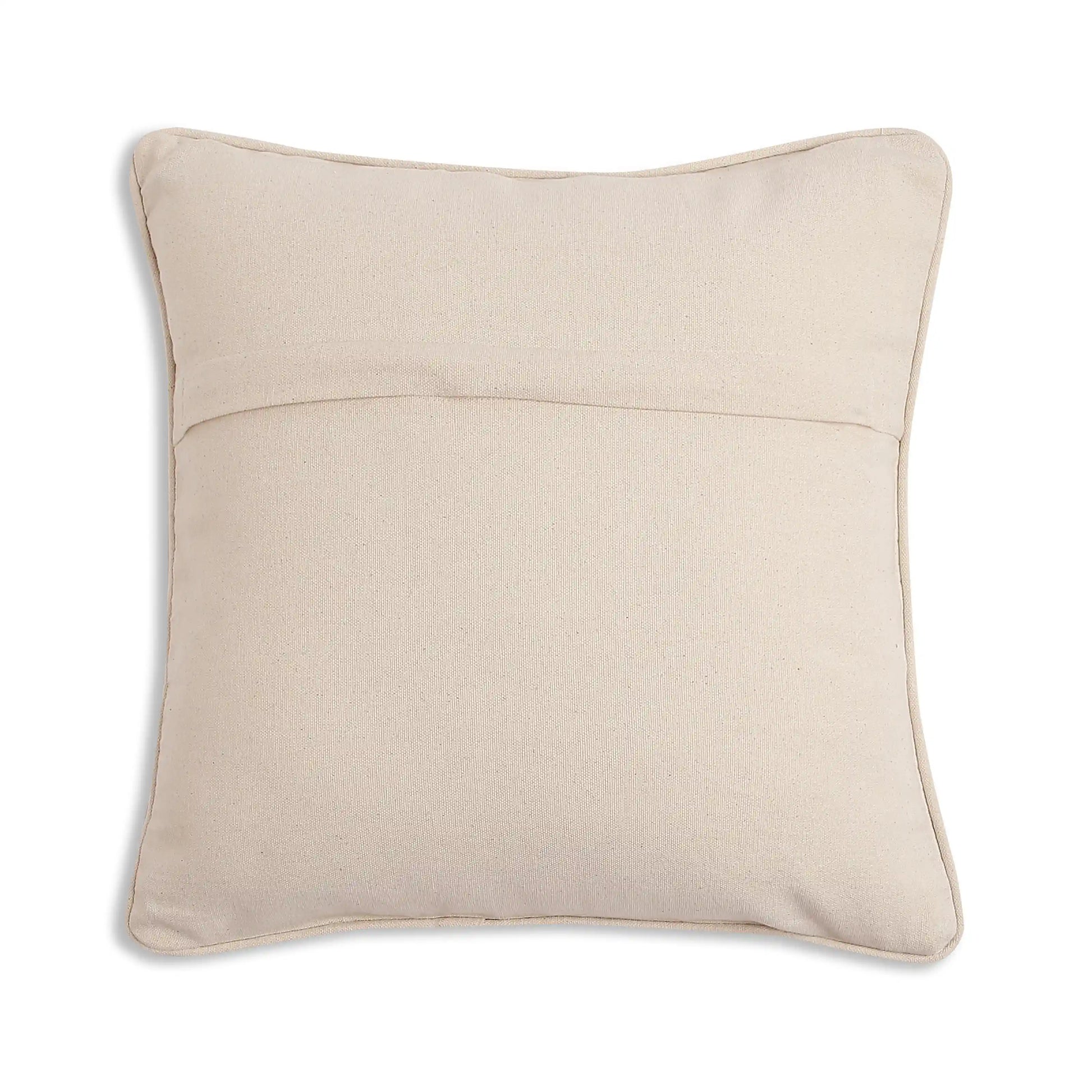 Espricia 100% Cotton Tufted Cushion Cover | Golden Hour Ivory / Cushion Cover (41cm x 41cm)