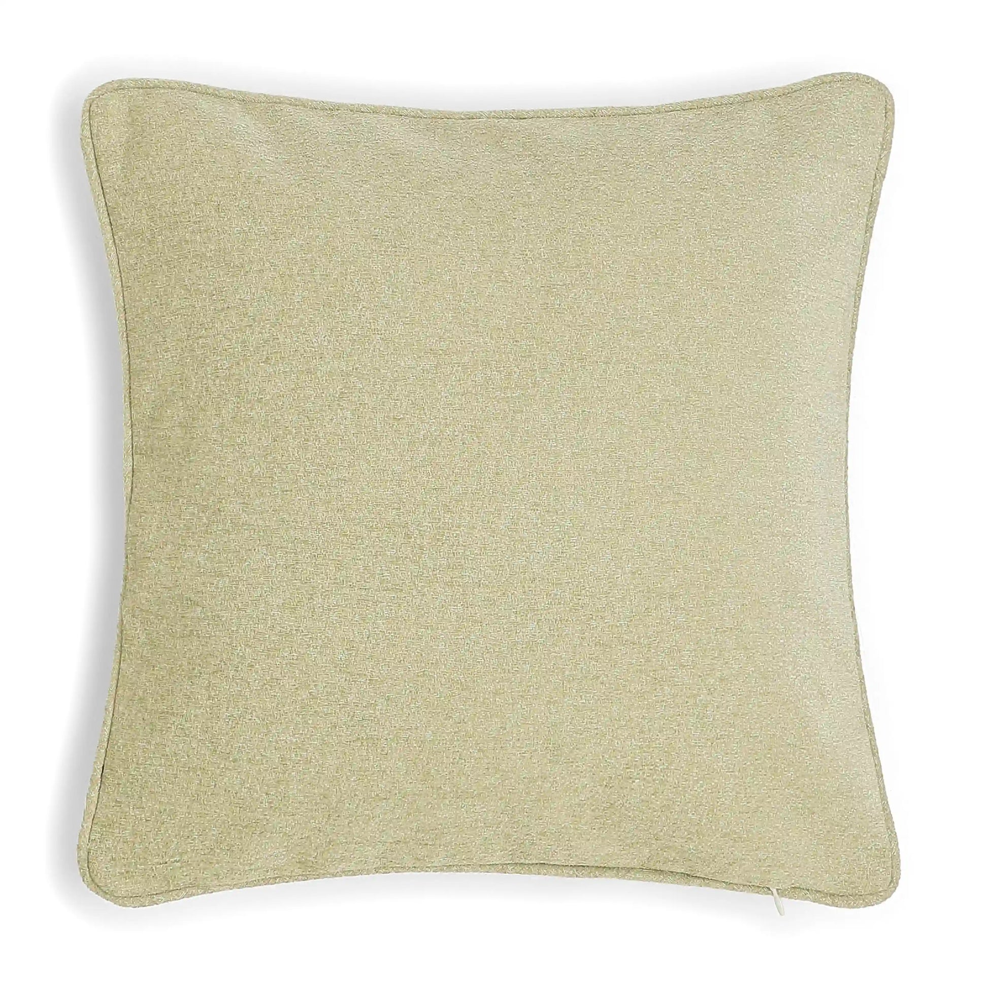Vissencia Solid Cushion Cover | Textured Crush Basalt / Cushion Cover (41cm x 41cm)
