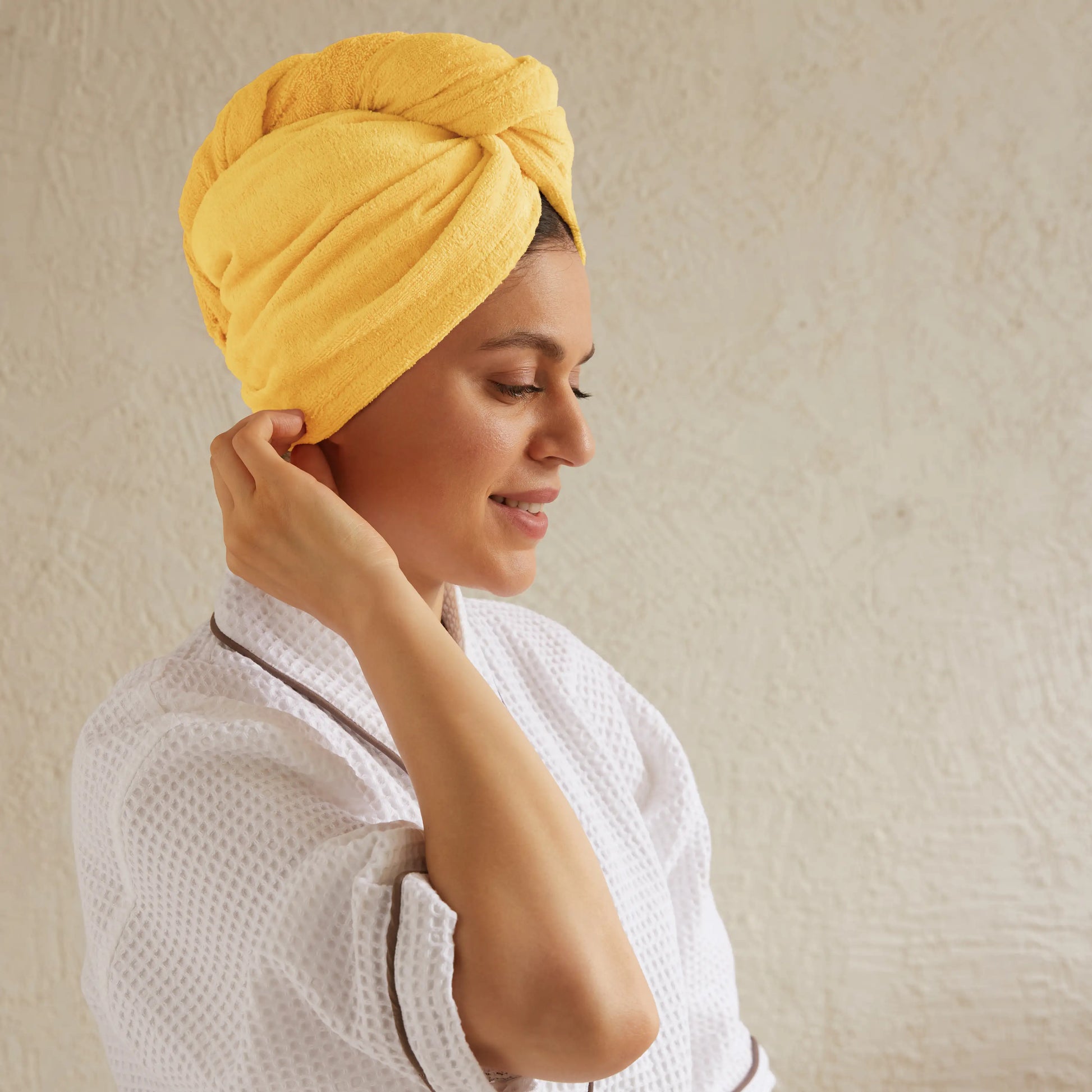 Paleto 100% Cotton Head Wrap Yellow / One Size