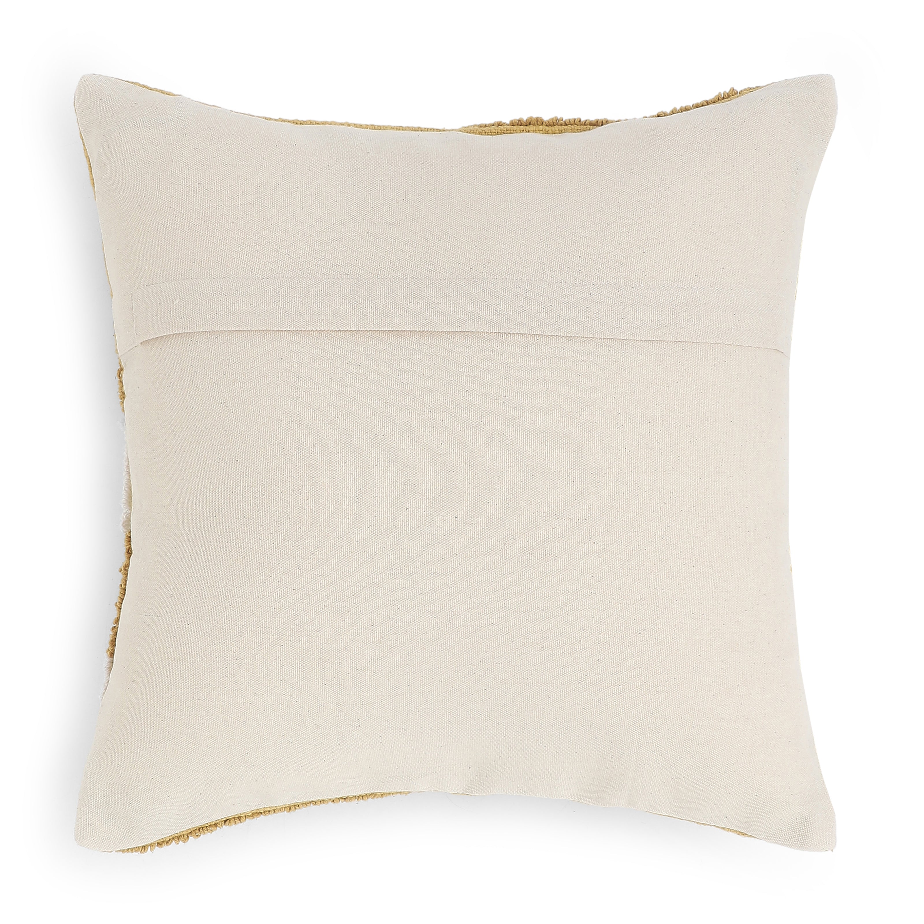 Espricia 100% Cotton Cushion Cover | Mustard (Abstract)