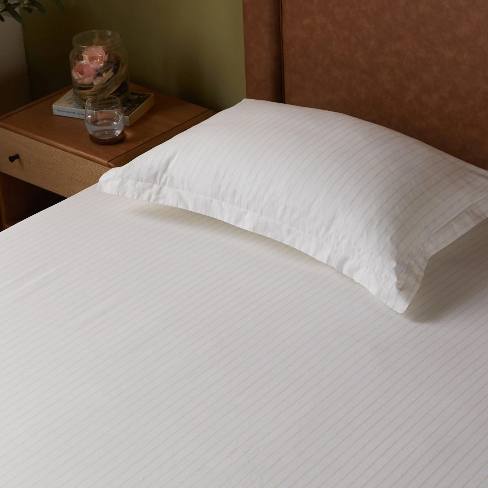 Bloomshire Classic 100% Cotton Bedsheet Set Beige / Single