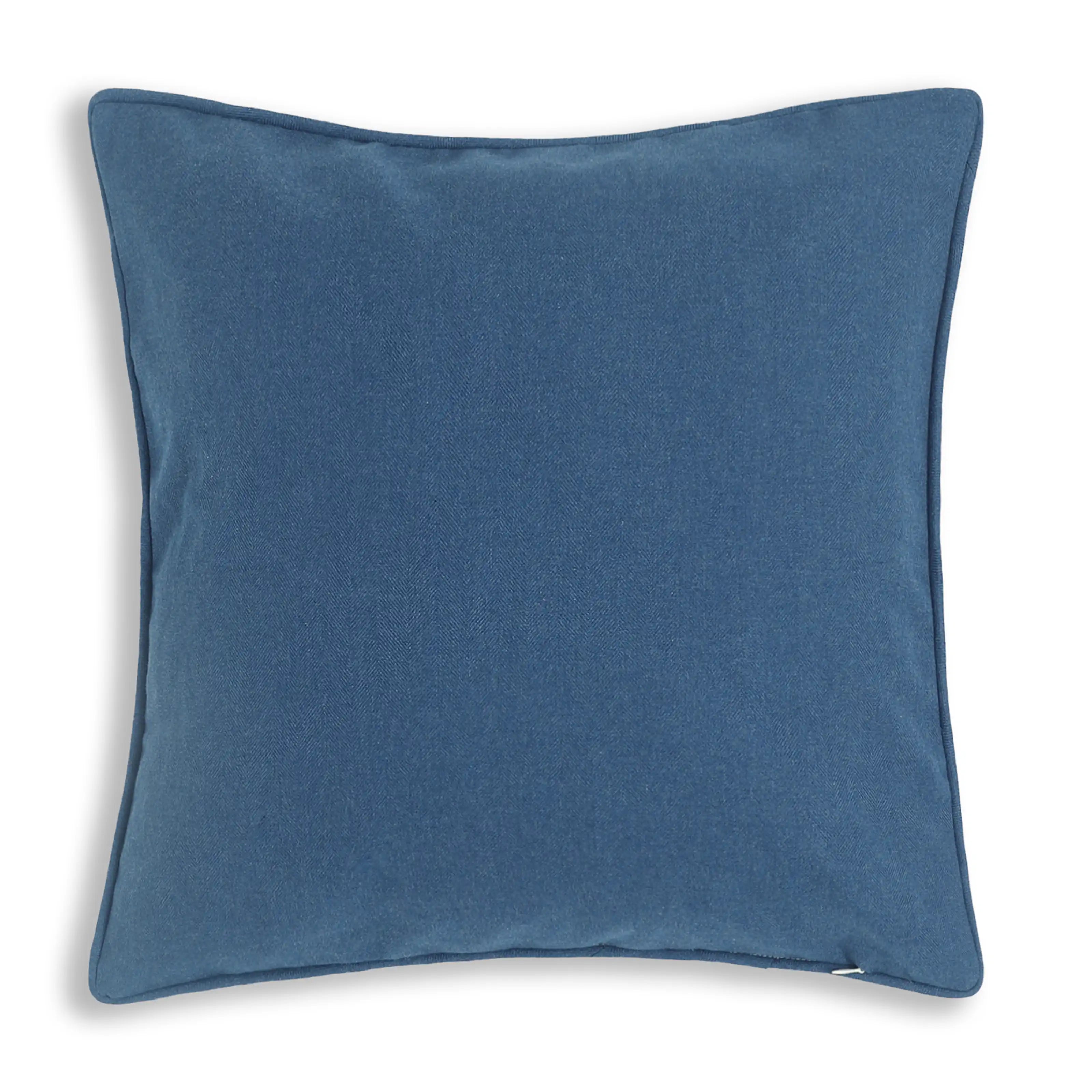 Espricia 100% Cotton Cushion Cover | Artist's Palette Dark Blue / Cushion Cover (41cm x 41cm)