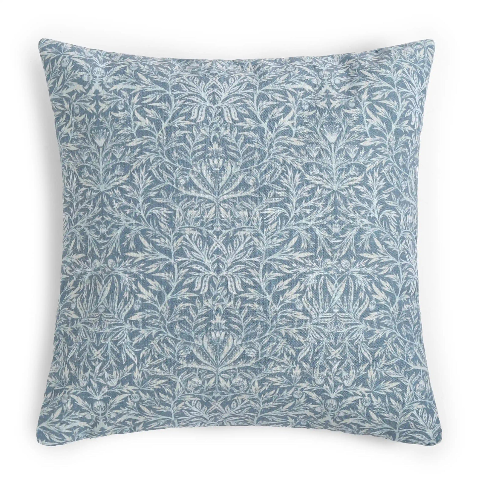 Vissencia Printed Cushion Cover | Floral Fresco Bluebell / Cushion Cover (41cm x 41cm)