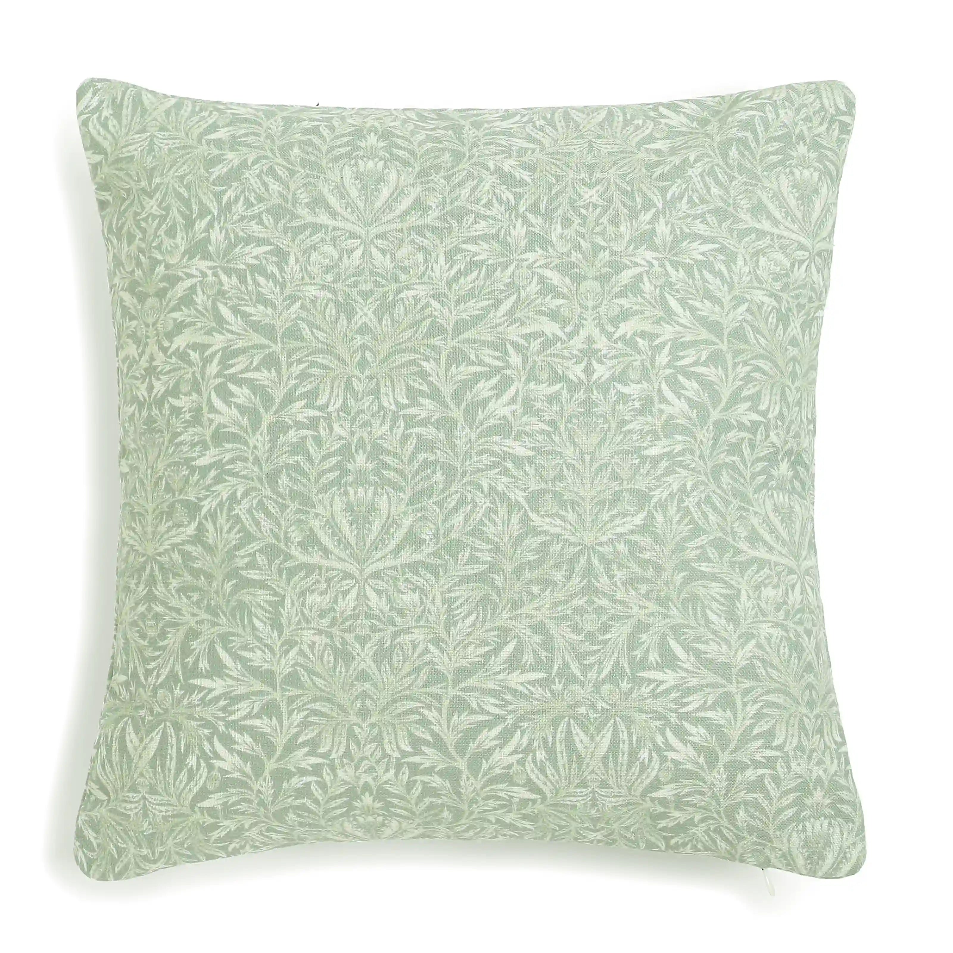 Vissencia Printed Cushion Cover | Floral Fresco Sage / Cushion Cover (41cm x 41cm)