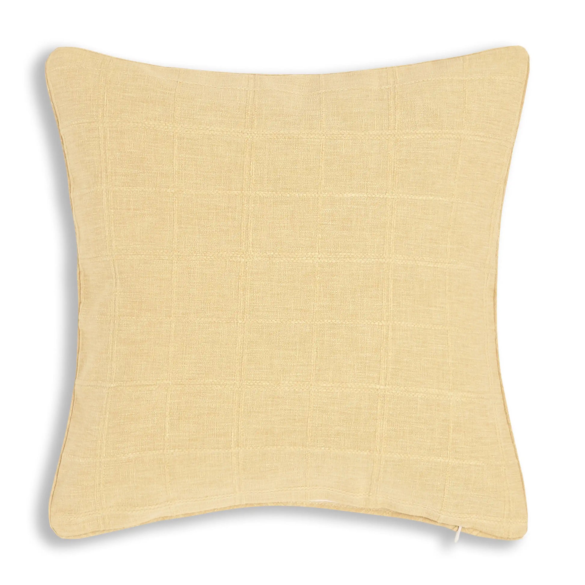 Espricia Woven Cushion Cover | Interlaced Honey / Cushion Cover (41cm x 41cm)