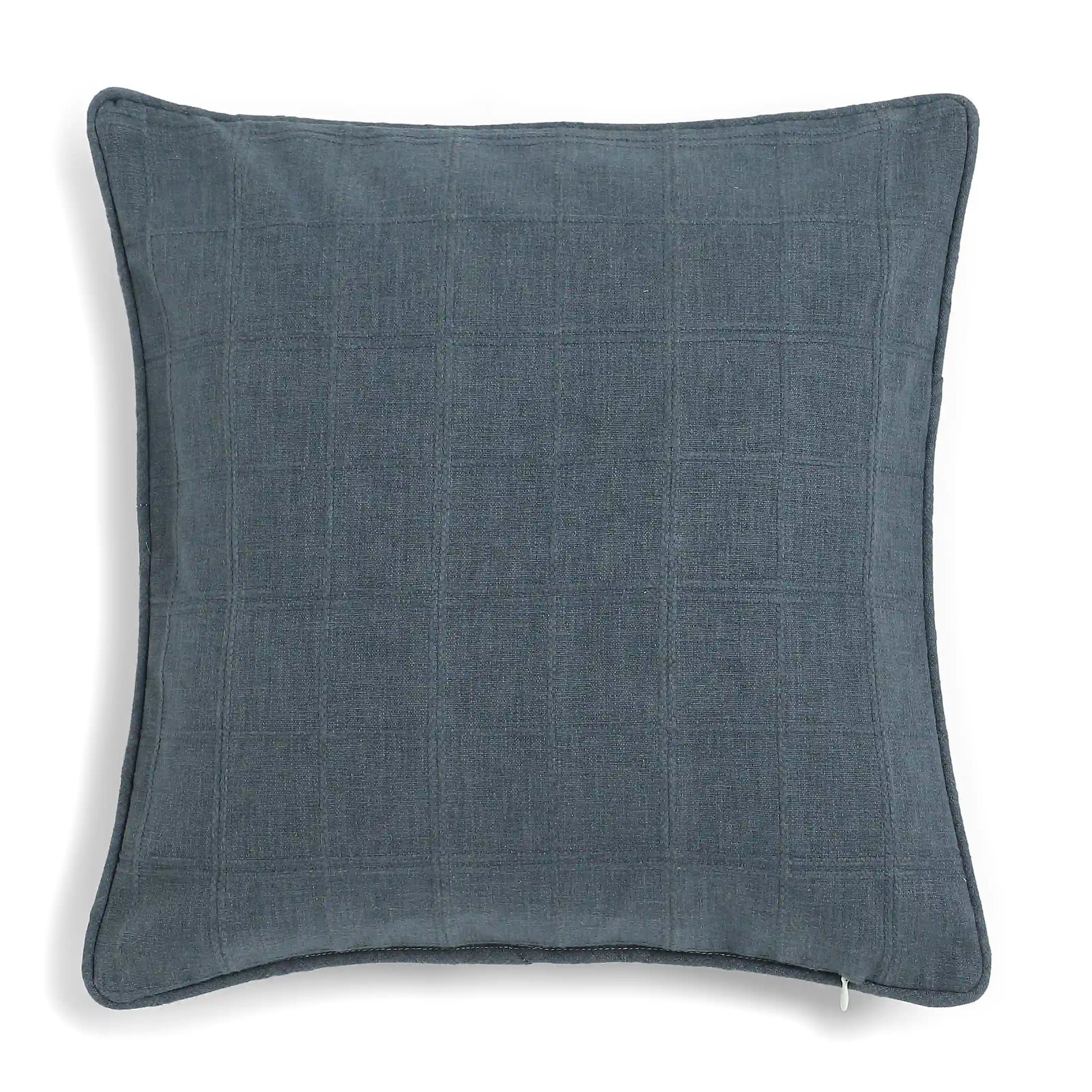 Espricia Woven Cushion Cover | Interlaced Midnight Navy / Cushion Cover (51cm x 51cm)