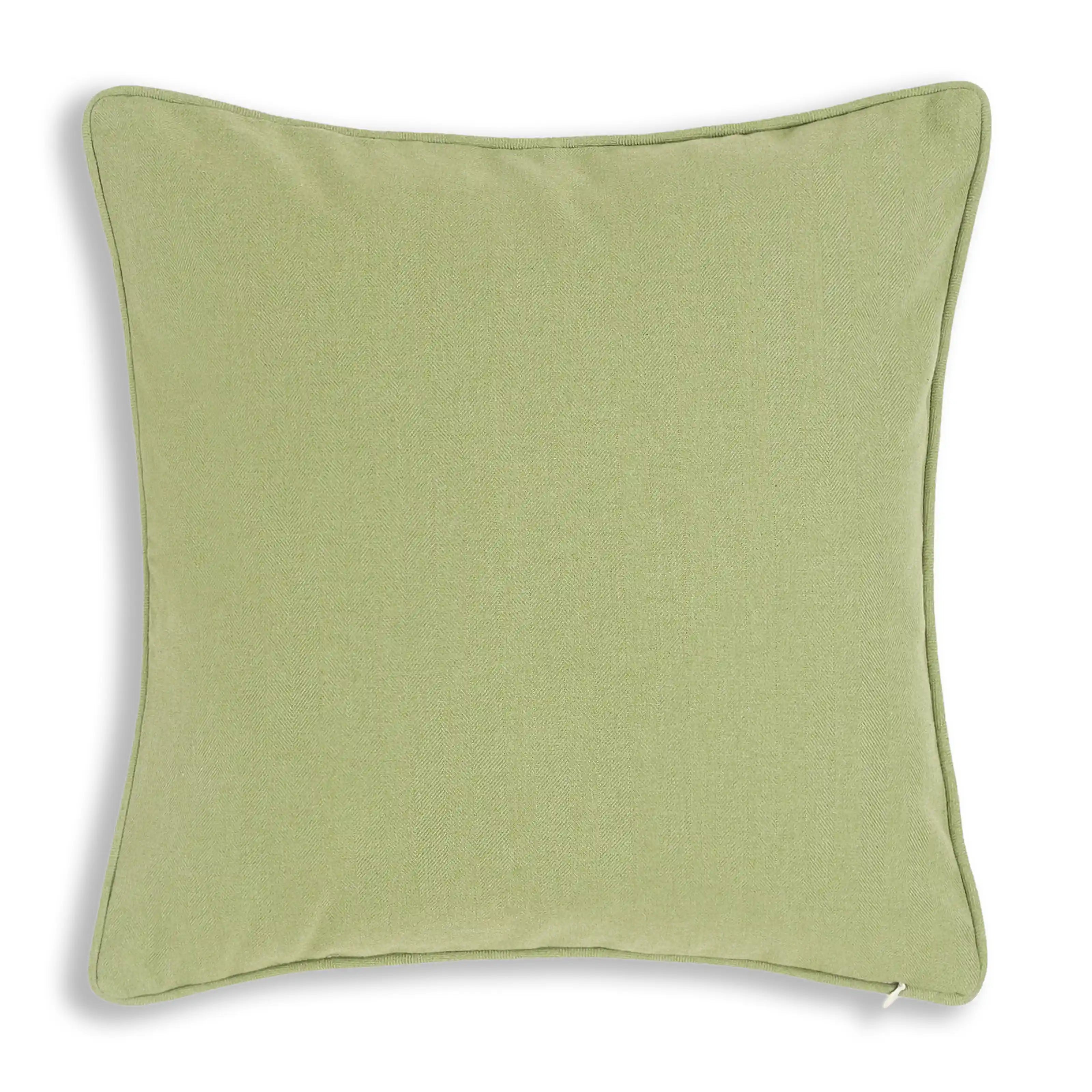 Espricia 100% Cotton Cushion Cover | Artist's Palette Lime Green / Cushion Cover (51cm x 51cm)