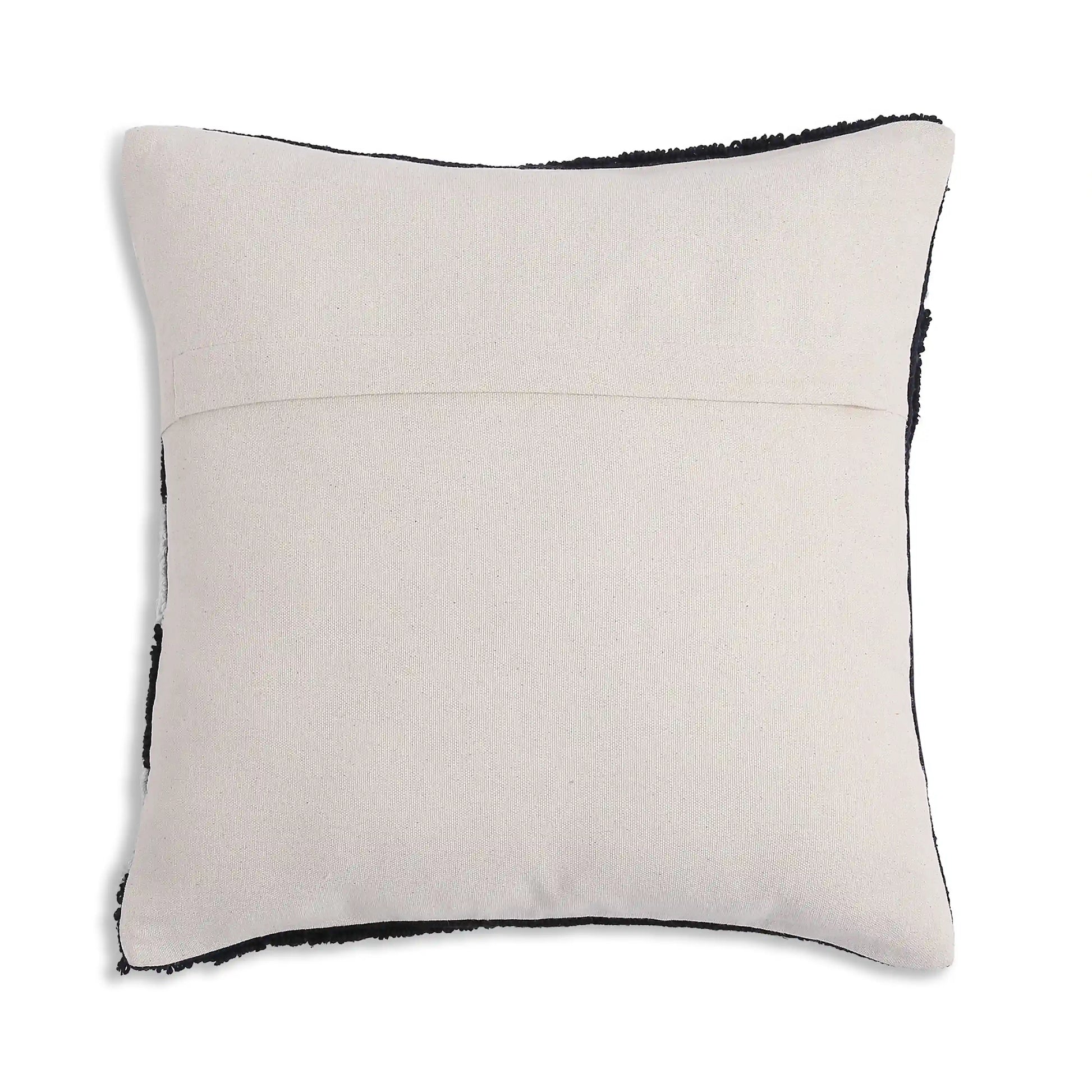 Espricia 100% Cotton Tufted Cushion Cover | Golden Hour Denim Haze / Cushion Cover (51cm x 51cm)