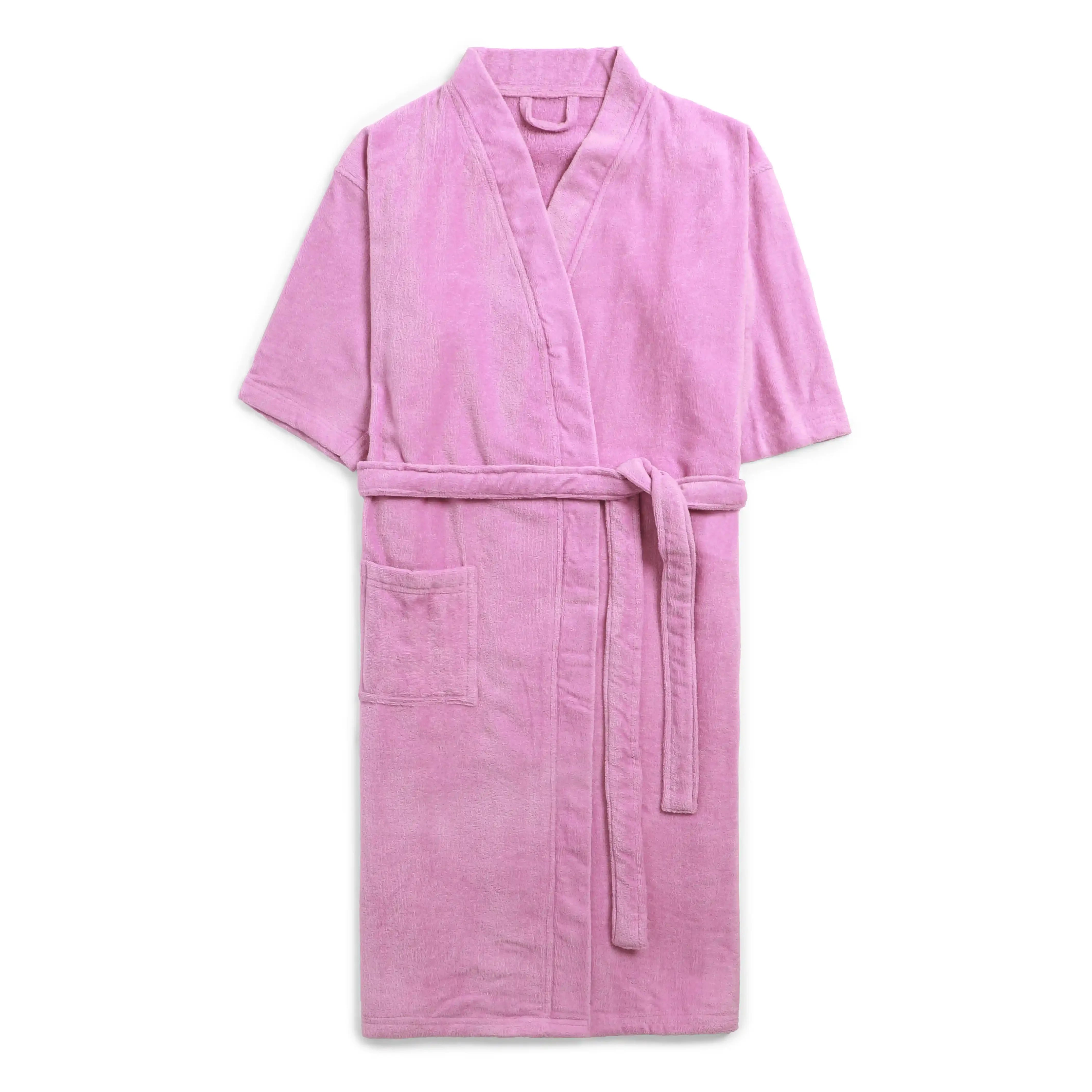 Paleto | Everyday Essentials Cozy Fit Absorbent Cotton Bathrobe Lavender / Medium