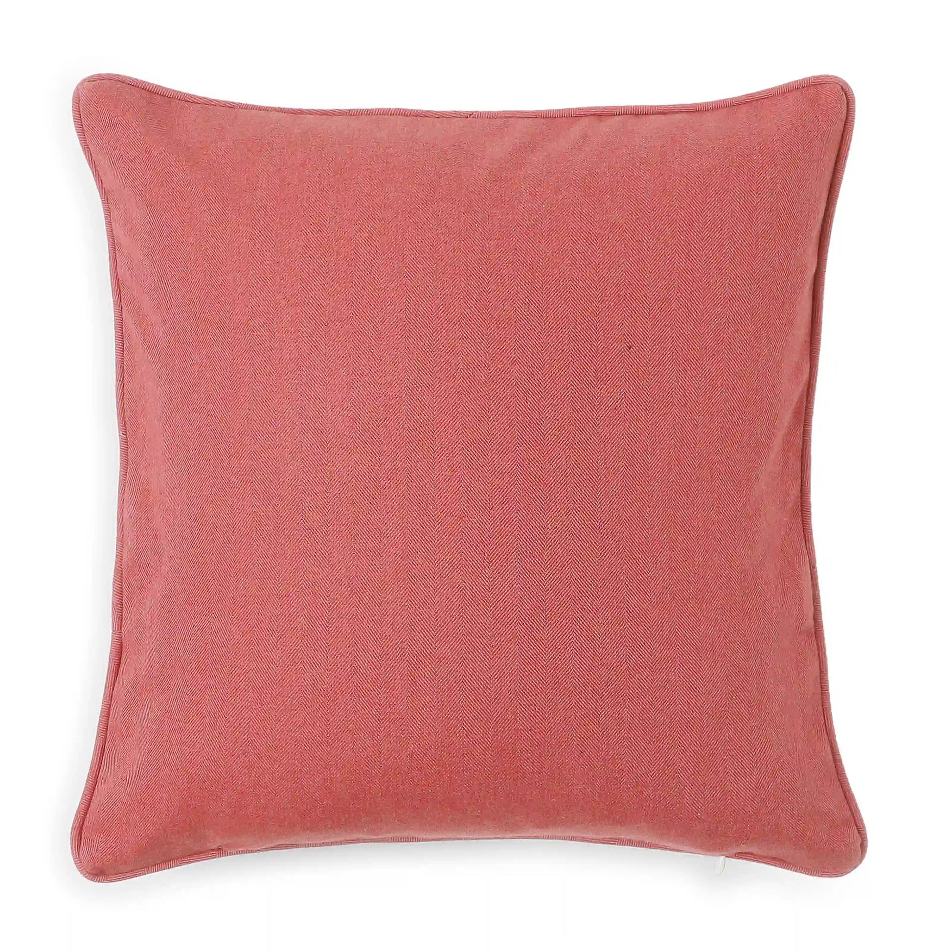 Espricia 100% Cotton Cushion Cover | Artist's Palette Ruby Red / Cushion Cover (41cm x 41cm)