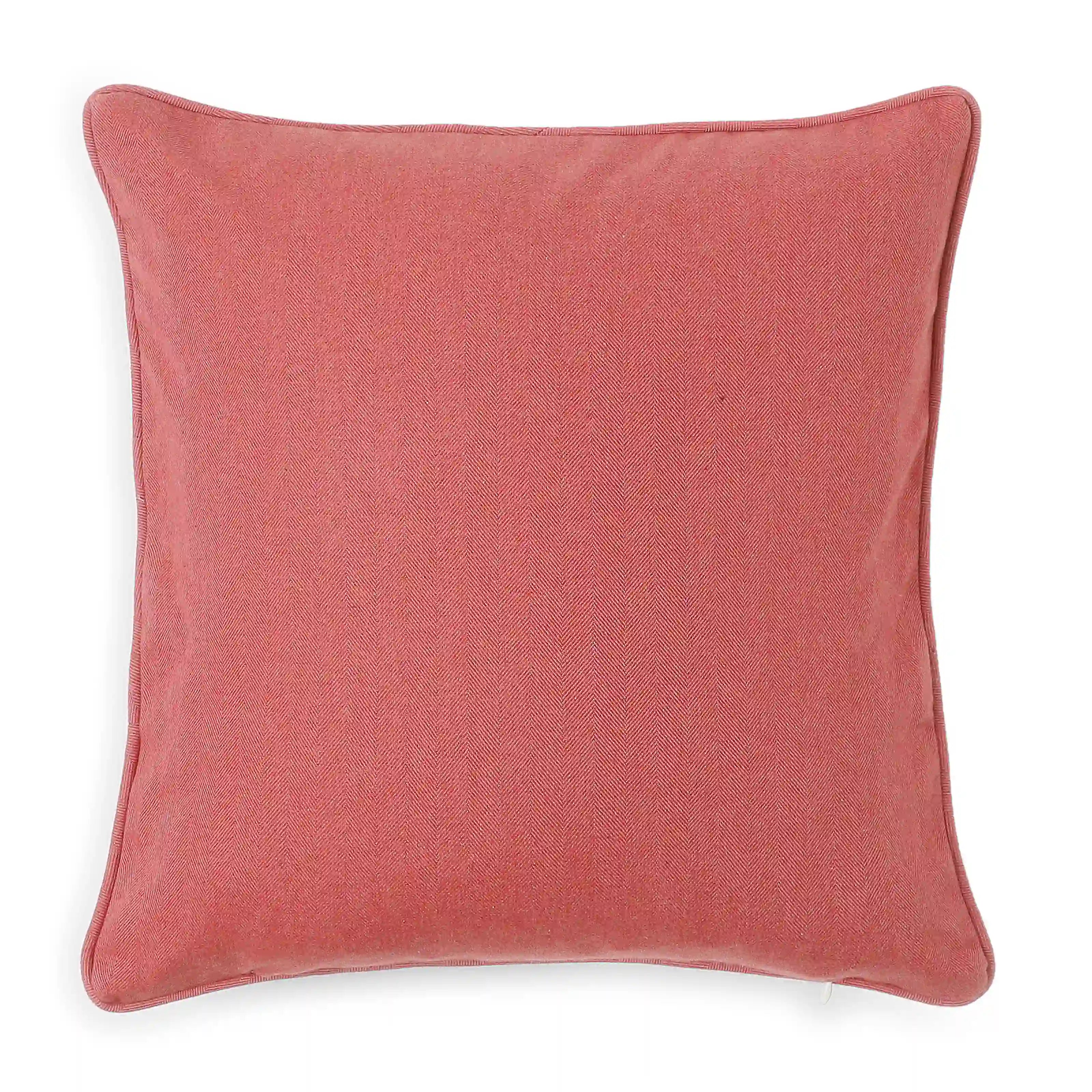 Espricia 100% Cotton Cushion Cover | Artist's Palette Ruby Red / Cushion Cover (41cm x 41cm)